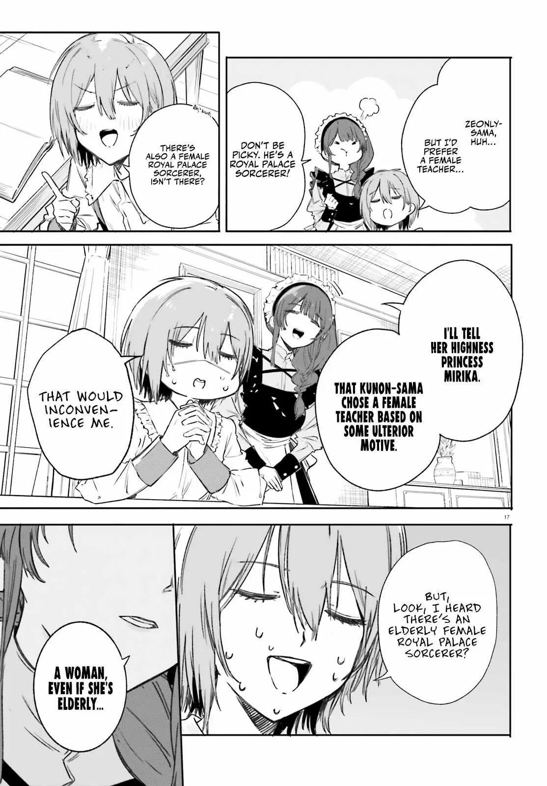 Majutsushi Kunon wa Miete Iru Chapter 6 — Page 18