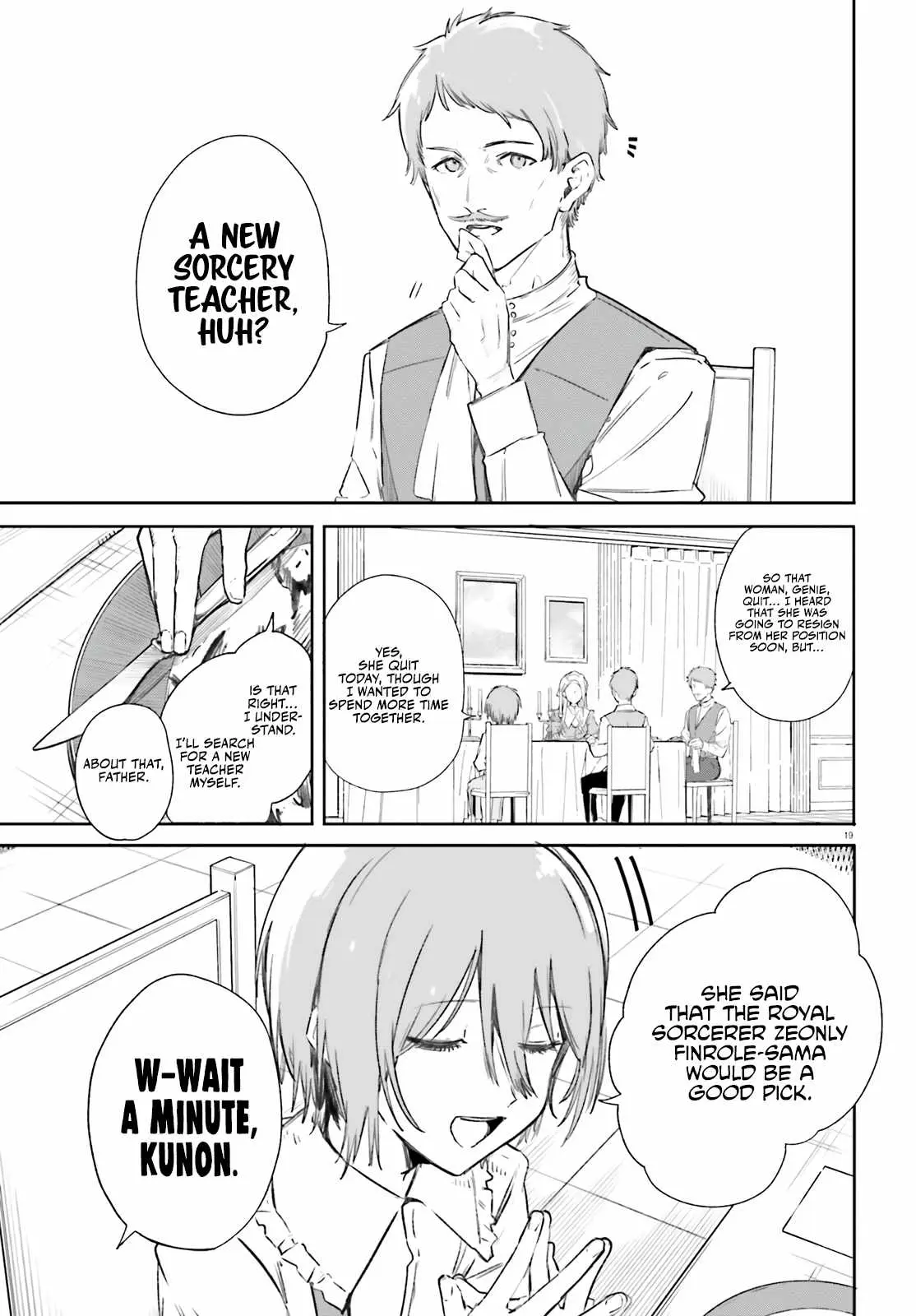 Majutsushi Kunon wa Miete Iru Chapter 6 — Page 20