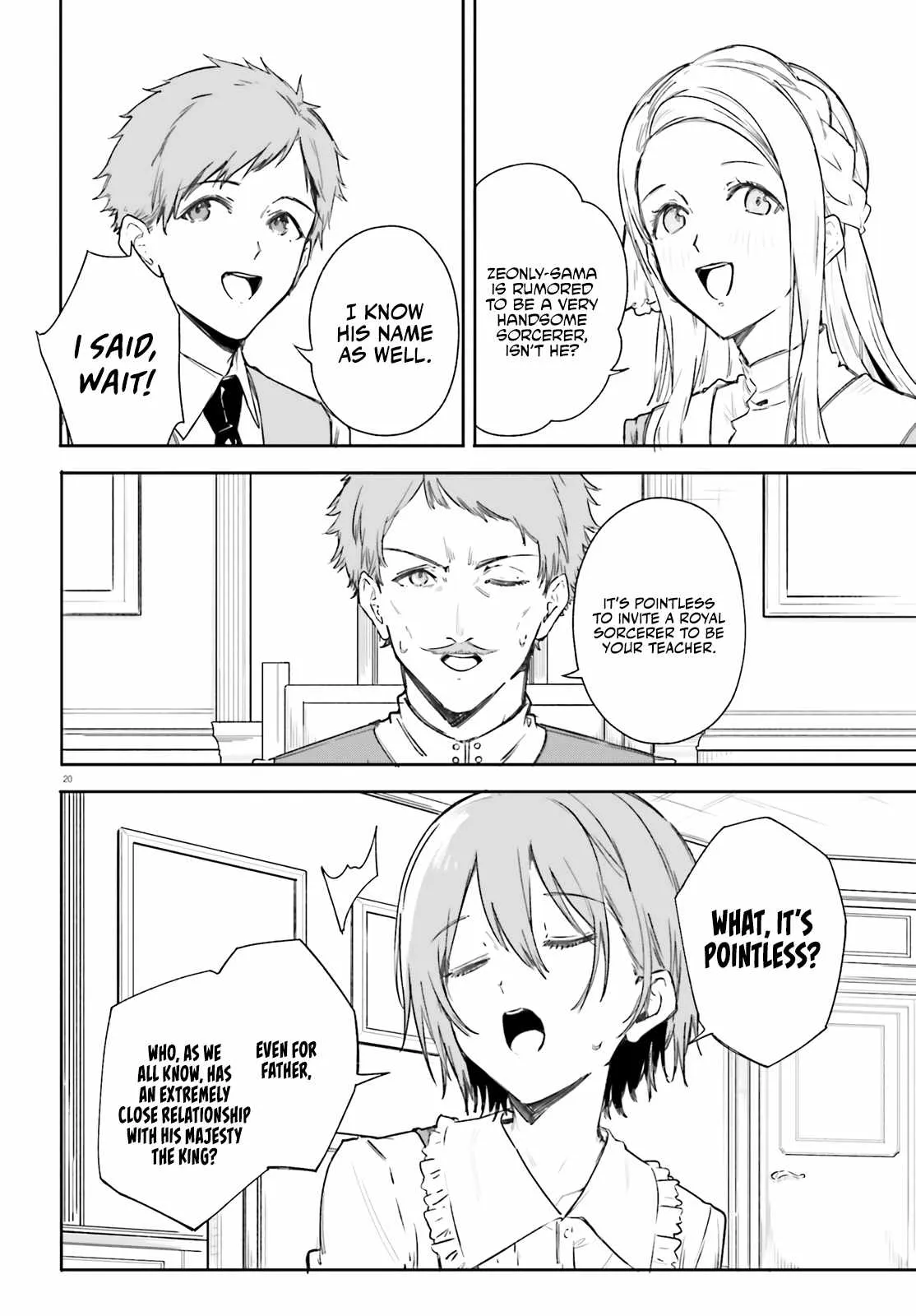 Majutsushi Kunon wa Miete Iru Chapter 6 — Page 21