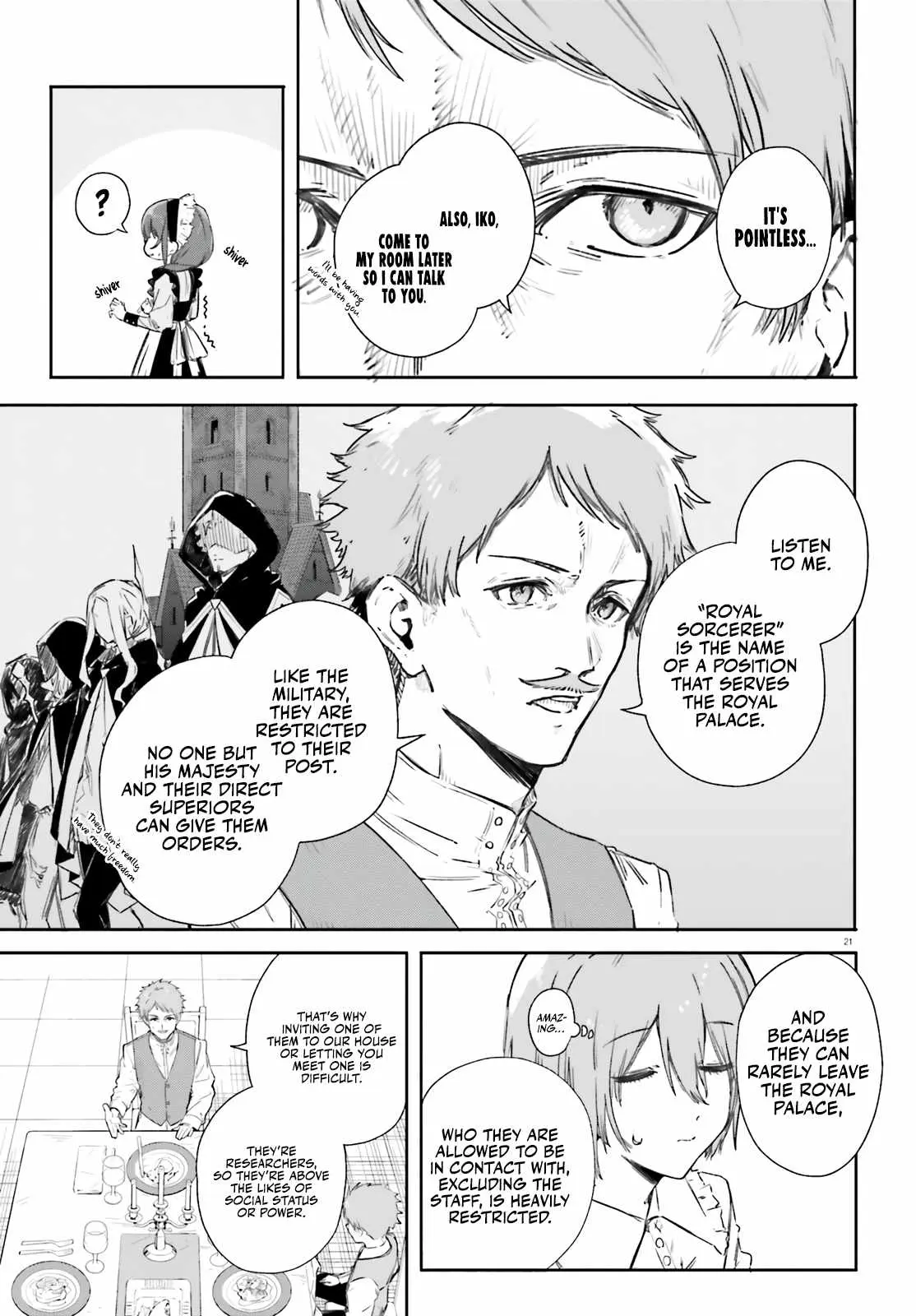Majutsushi Kunon wa Miete Iru Chapter 6 — Page 22