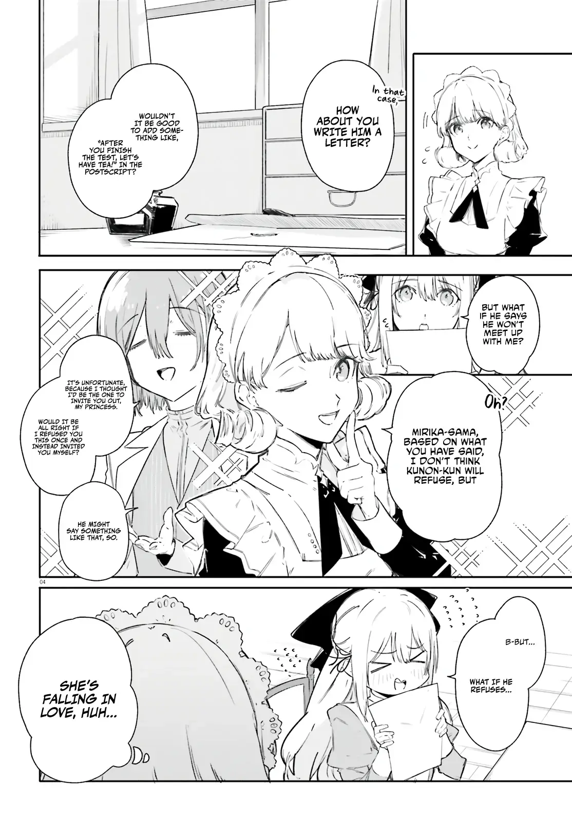 Majutsushi Kunon wa Miete Iru Chapter 7 — Page 5