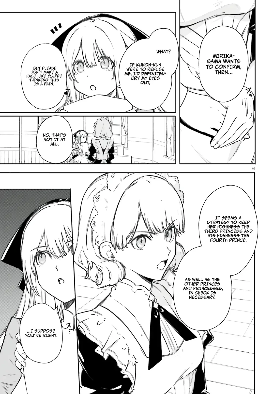 Majutsushi Kunon wa Miete Iru Chapter 7 — Page 6