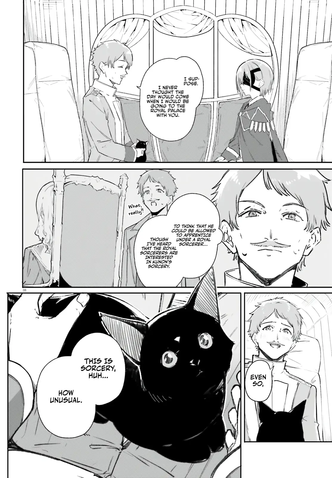Majutsushi Kunon wa Miete Iru Chapter 7 — Page 9