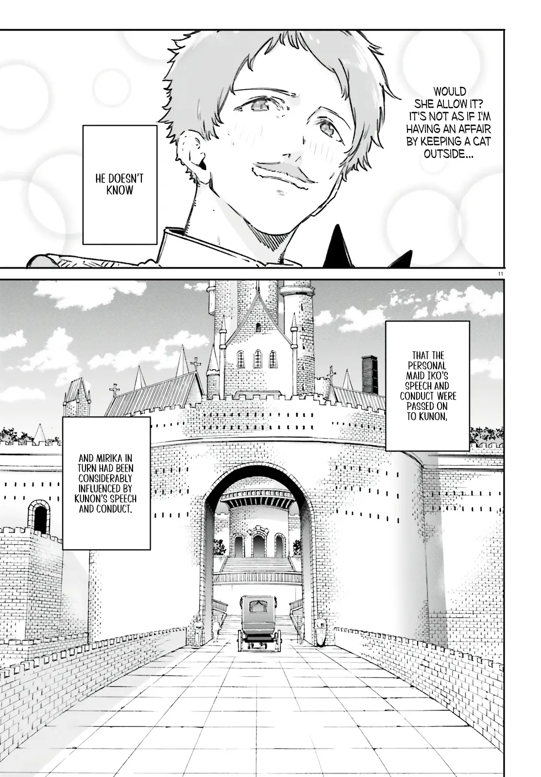 Majutsushi Kunon wa Miete Iru Chapter 7 — Page 12