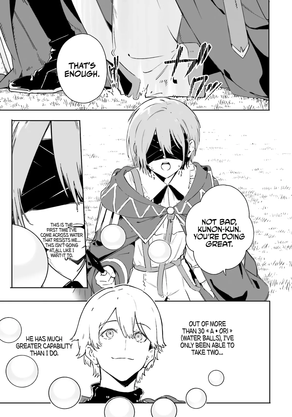 Majutsushi Kunon wa Miete Iru Chapter 8 — Page 4