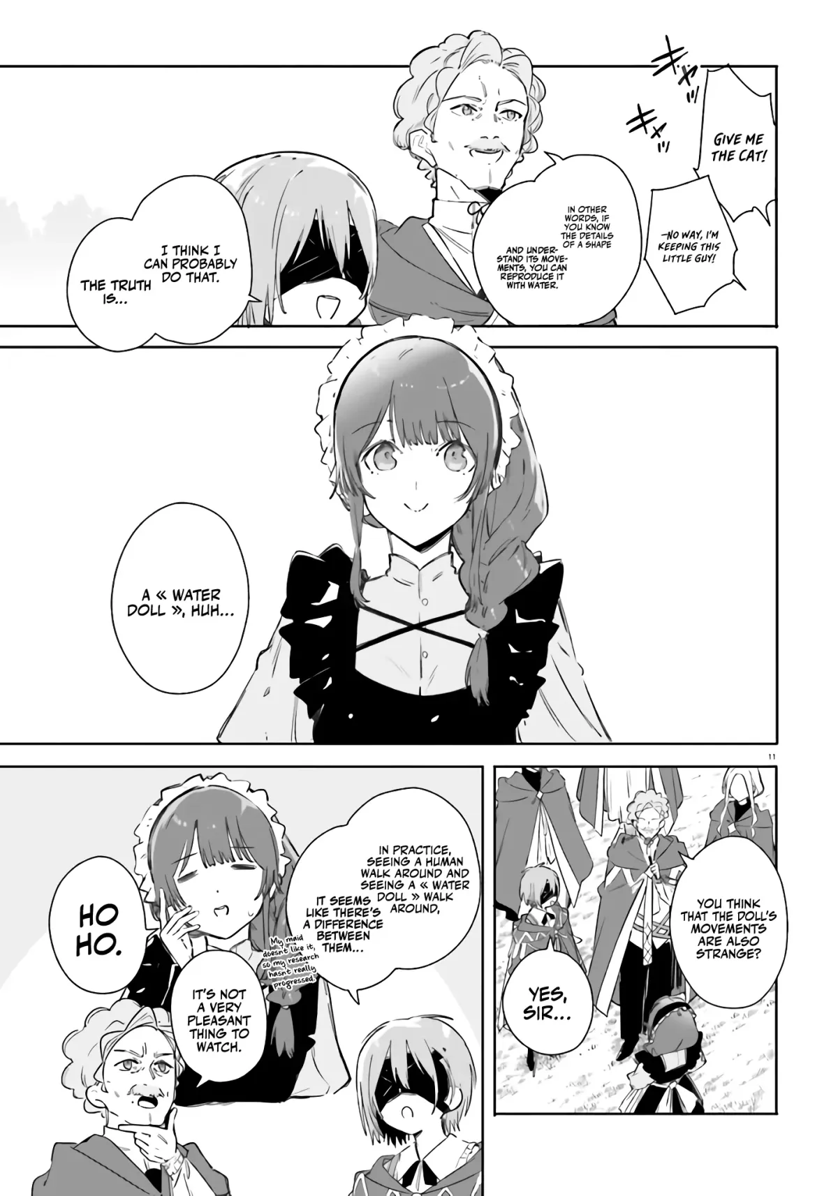 Majutsushi Kunon wa Miete Iru Chapter 8 — Page 10