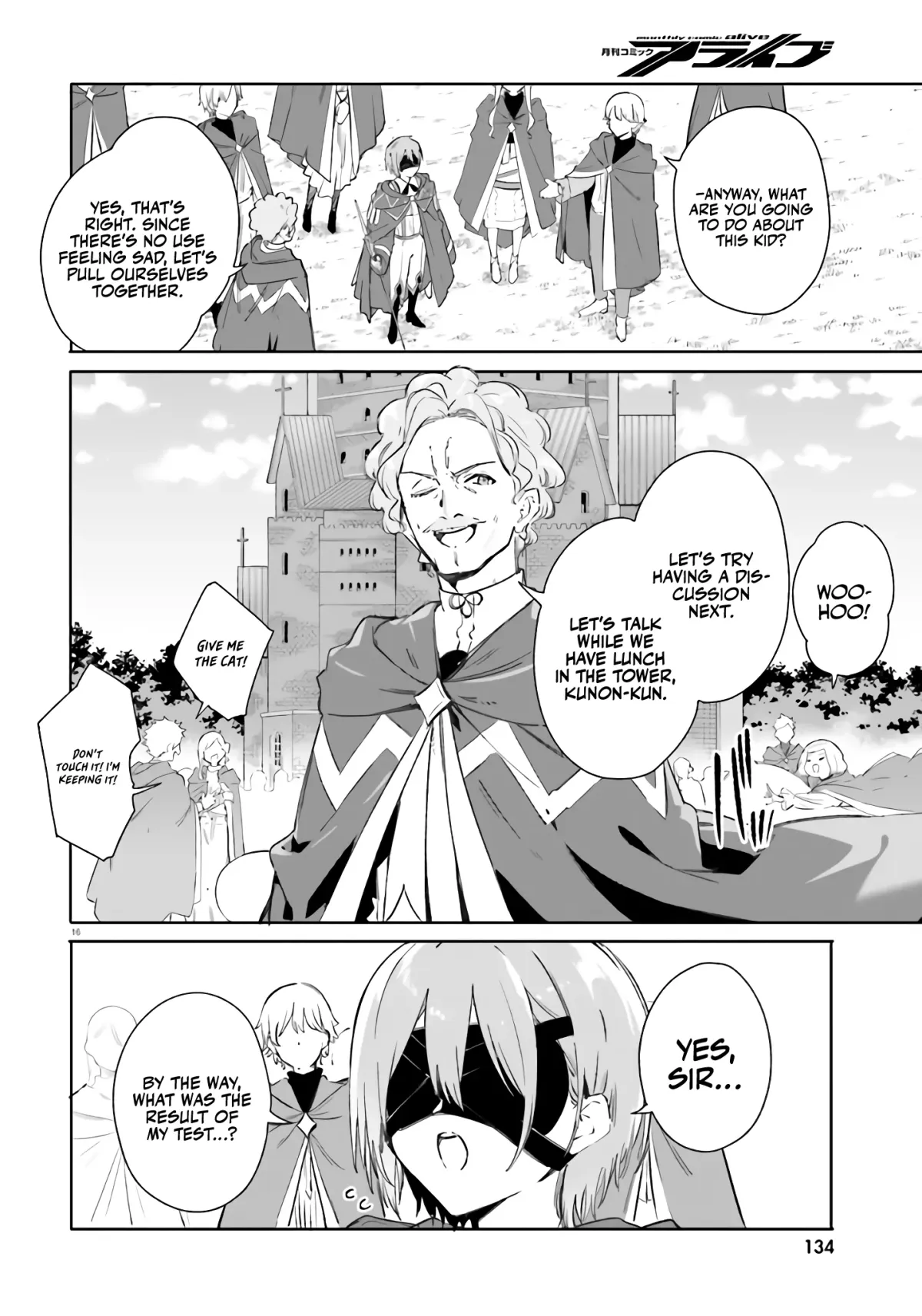 Majutsushi Kunon wa Miete Iru Chapter 8 — Page 15