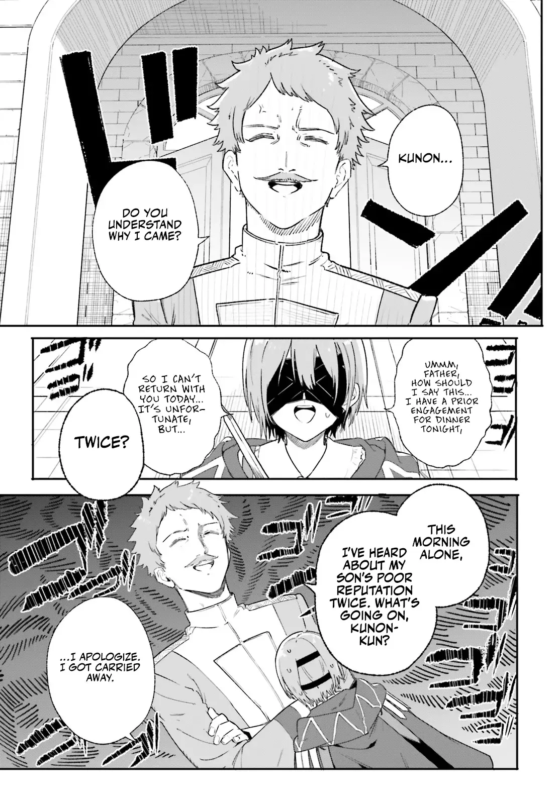 Majutsushi Kunon wa Miete Iru Chapter 9 — Page 5