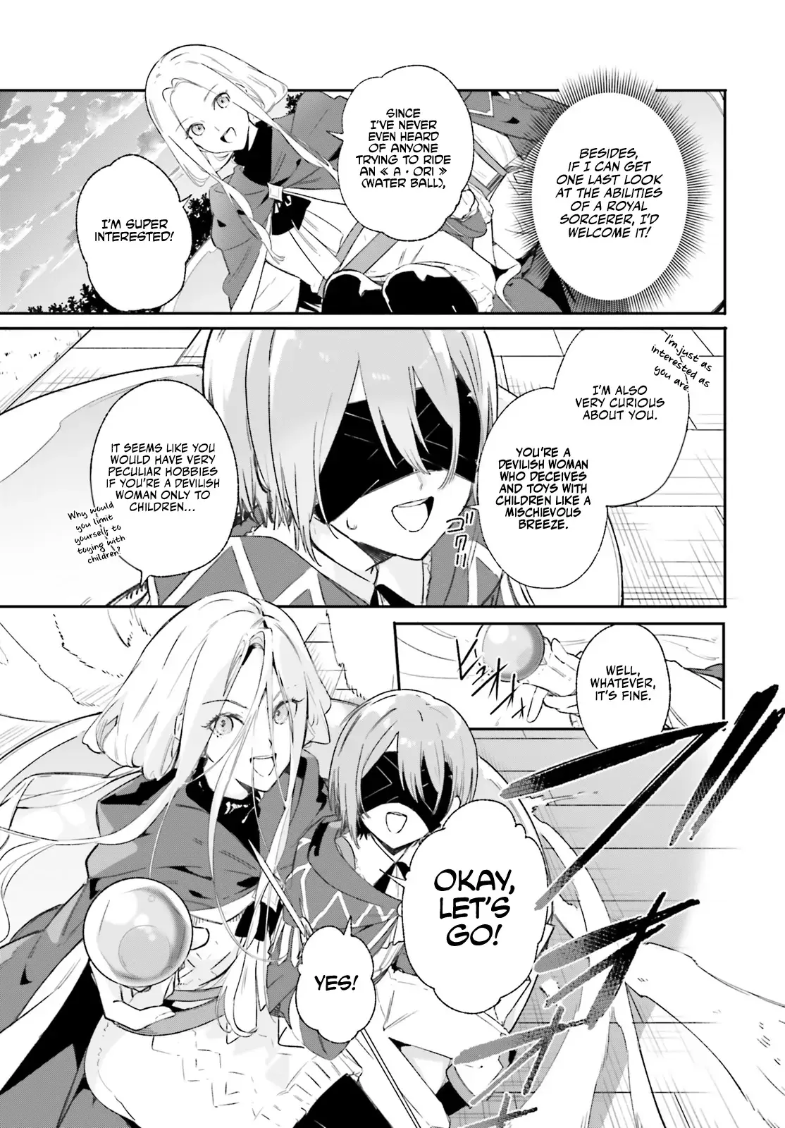 Majutsushi Kunon wa Miete Iru Chapter 9 — Page 13