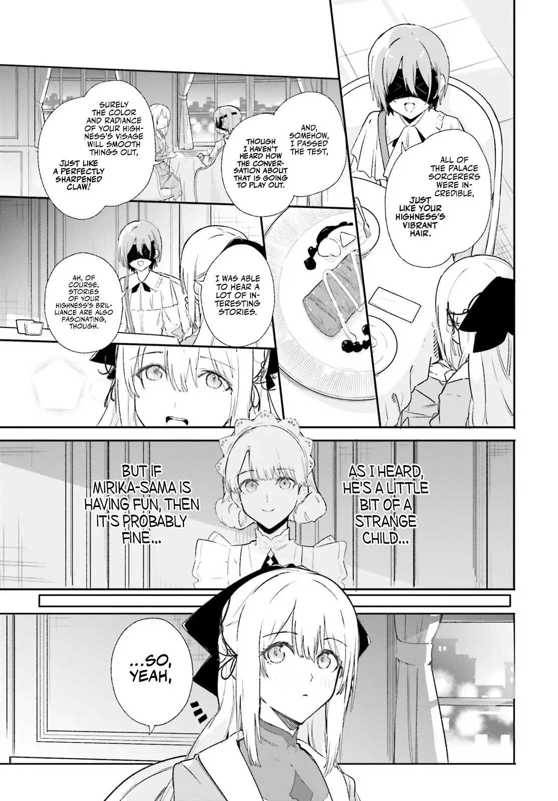 Majutsushi Kunon wa Miete Iru Chapter 9 — Page 21