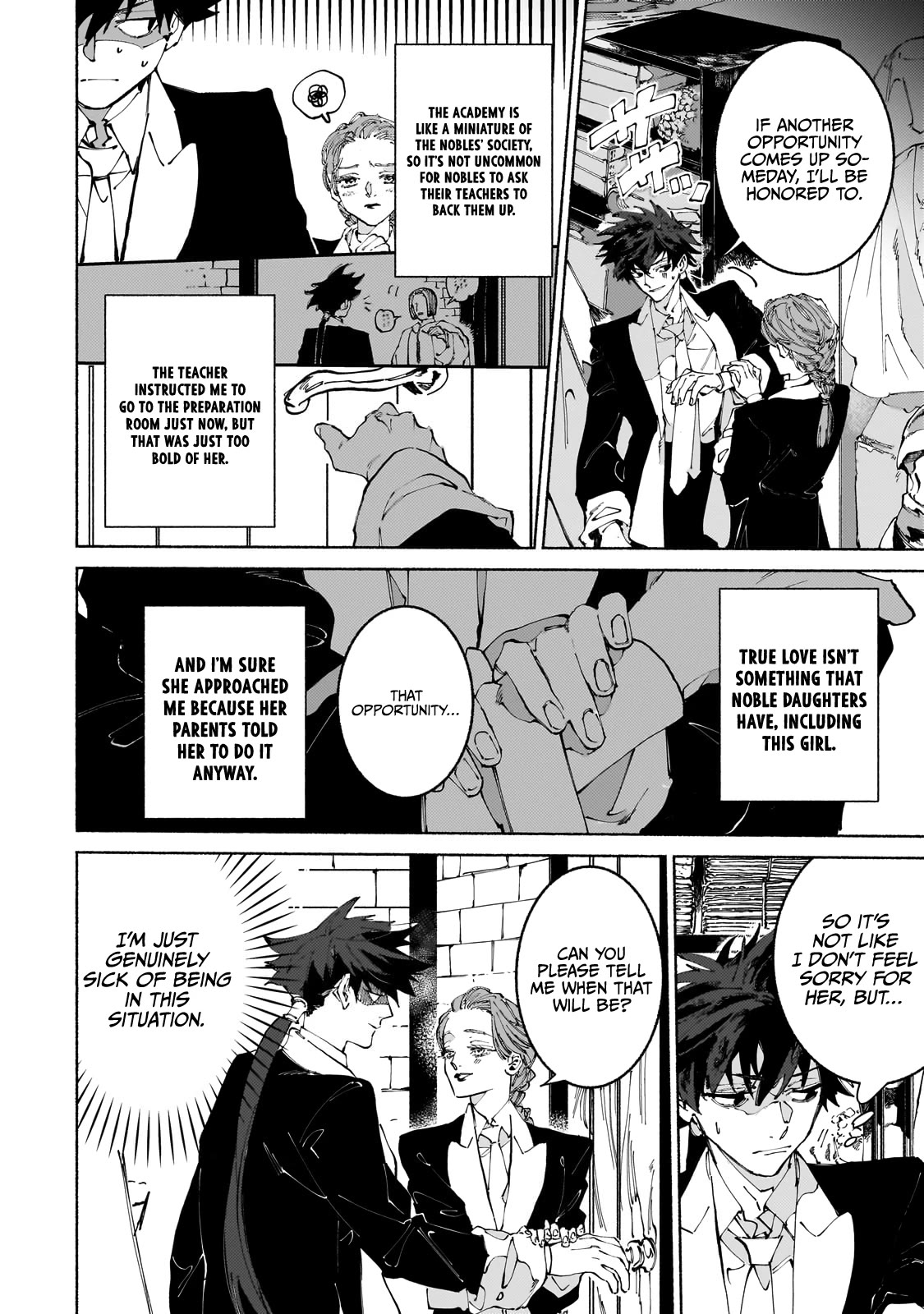Maou to Yuusha no Tatakai no Ura de Chapter 11.1 — Page 2