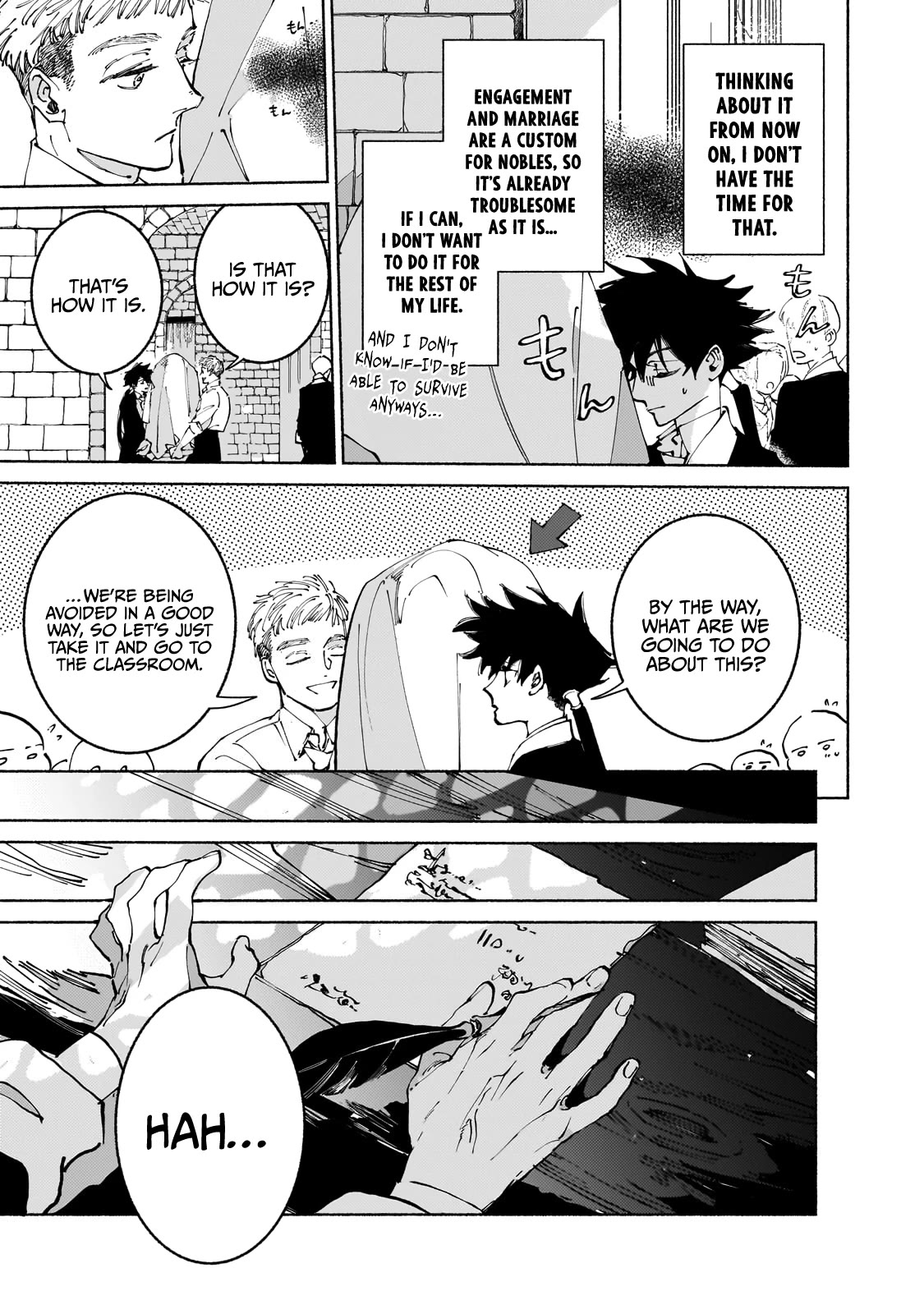 Maou to Yuusha no Tatakai no Ura de Chapter 11.1 — Page 7