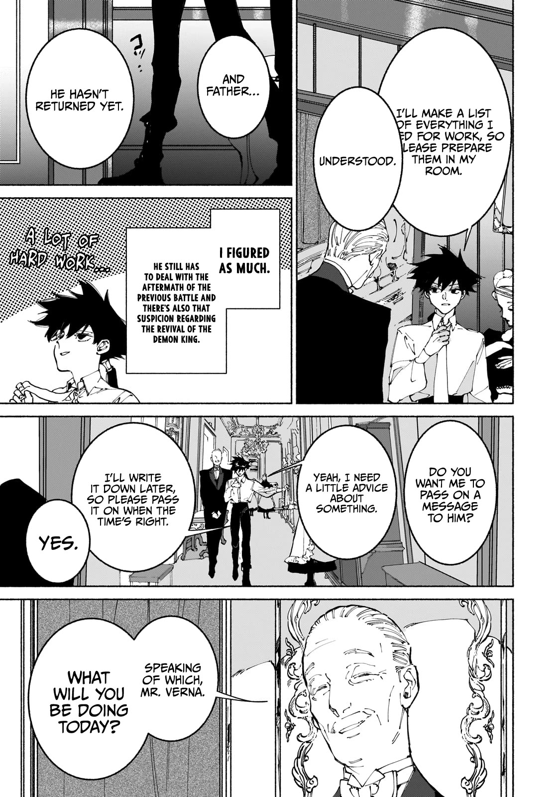 Maou to Yuusha no Tatakai no Ura de Chapter 11.1 — Page 17