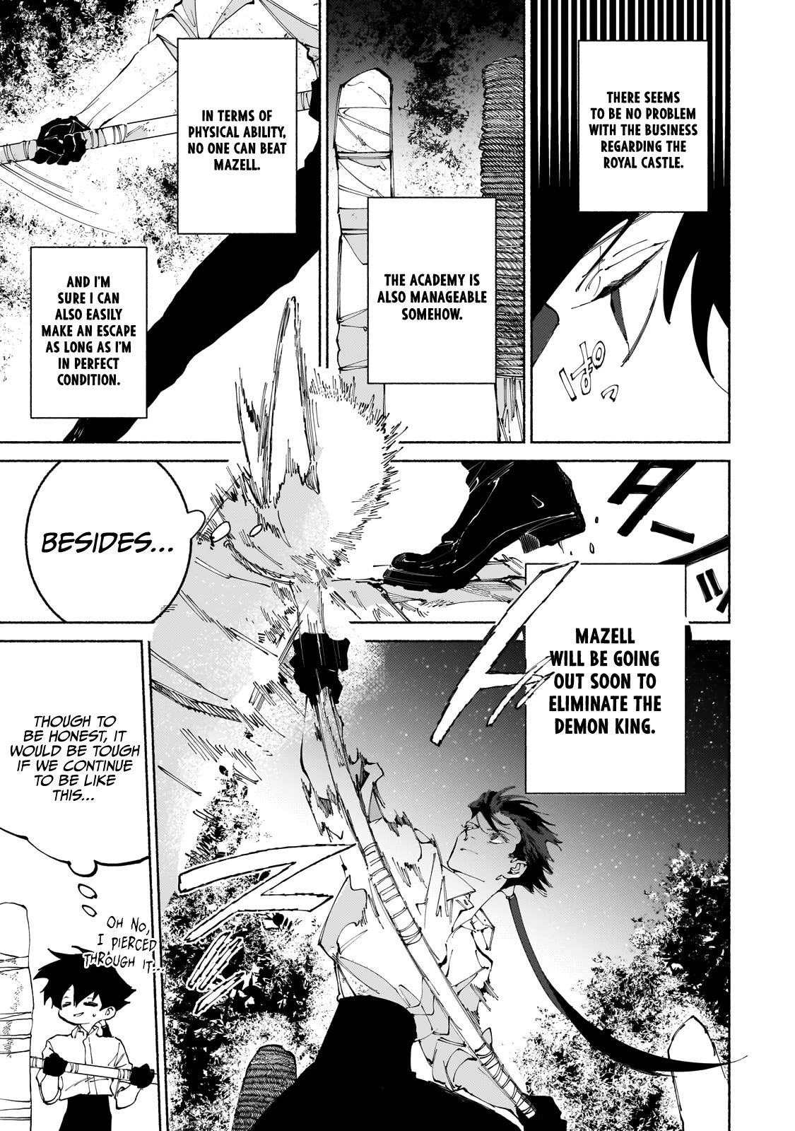 Maou to Yuusha no Tatakai no Ura de Chapter 11.1 — Page 21