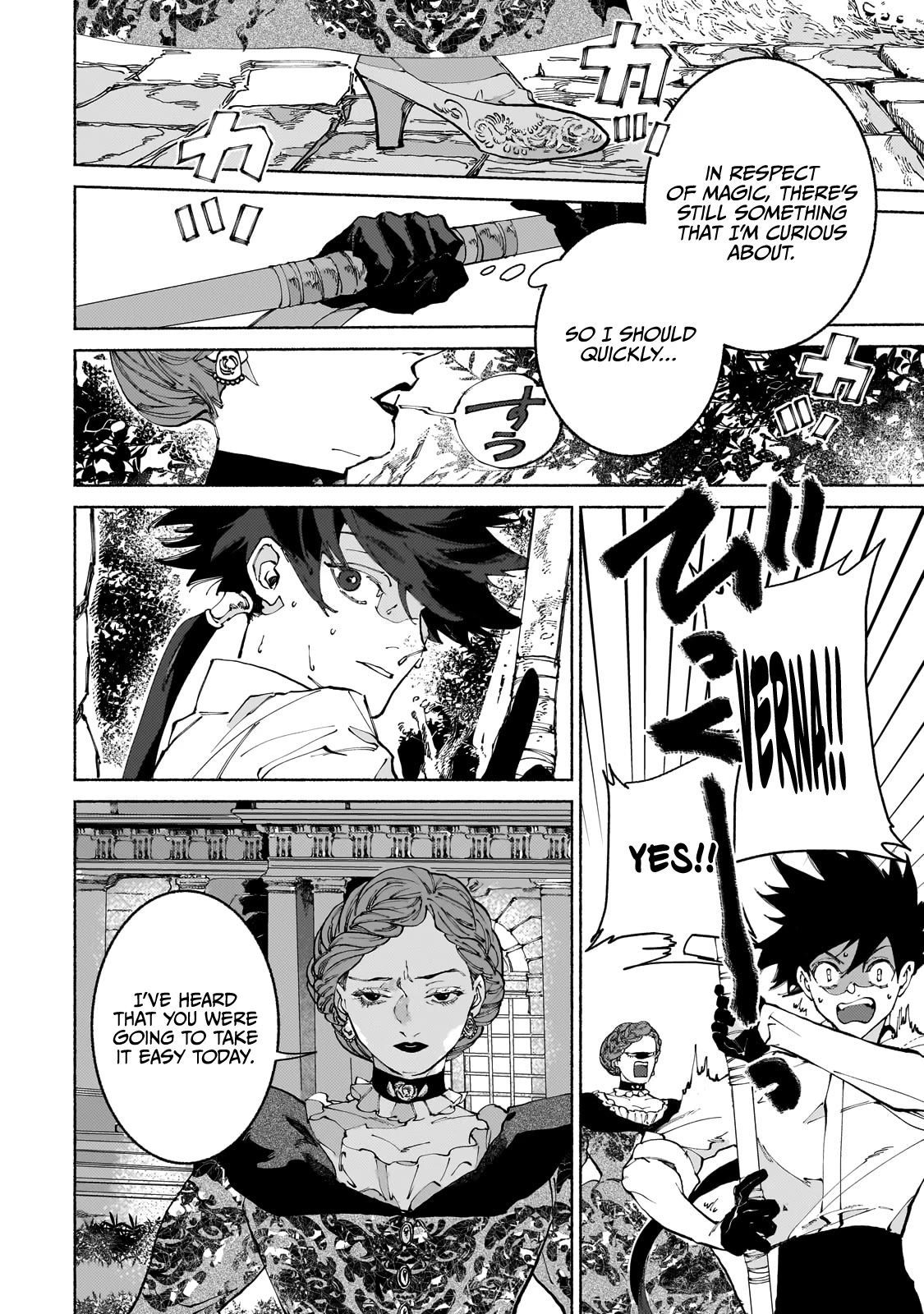 Maou to Yuusha no Tatakai no Ura de Chapter 11.1 — Page 28