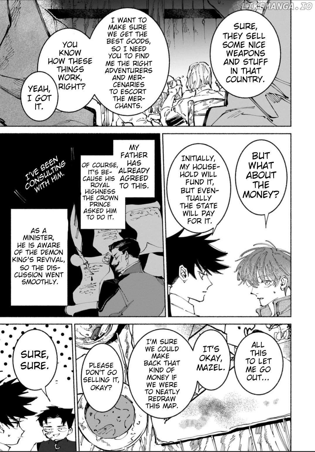 Maou to Yuusha no Tatakai no Ura de Chapter 12.2 — Page 6
