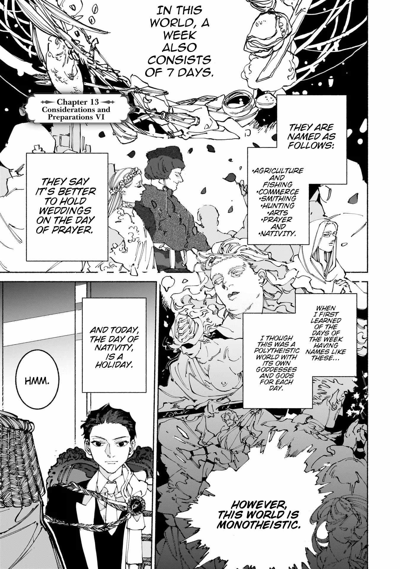 Maou to Yuusha no Tatakai no Ura de Chapter 13.1 — Page 1