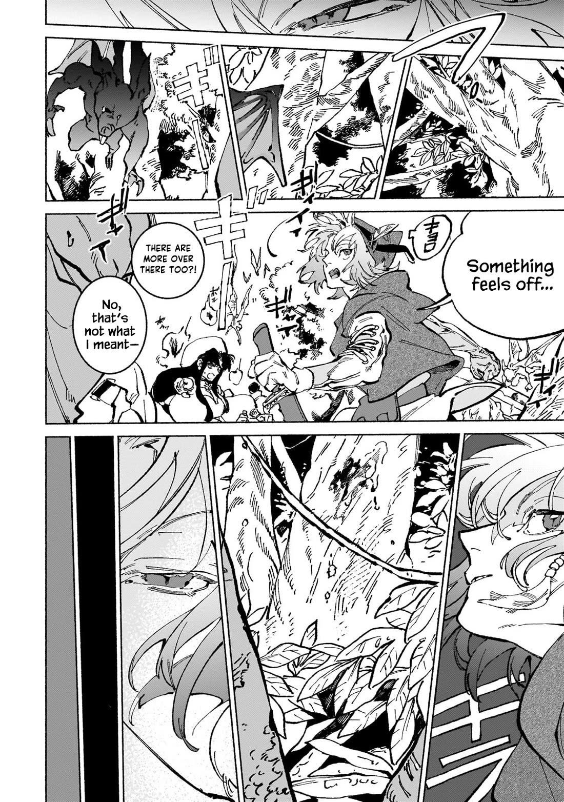 Maou to Yuusha no Tatakai no Ura de Chapter 17.1 — Page 3