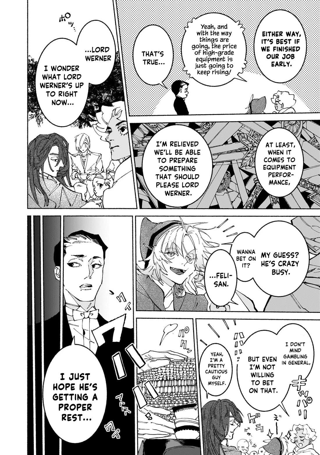 Maou to Yuusha no Tatakai no Ura de Chapter 17.1 — Page 12