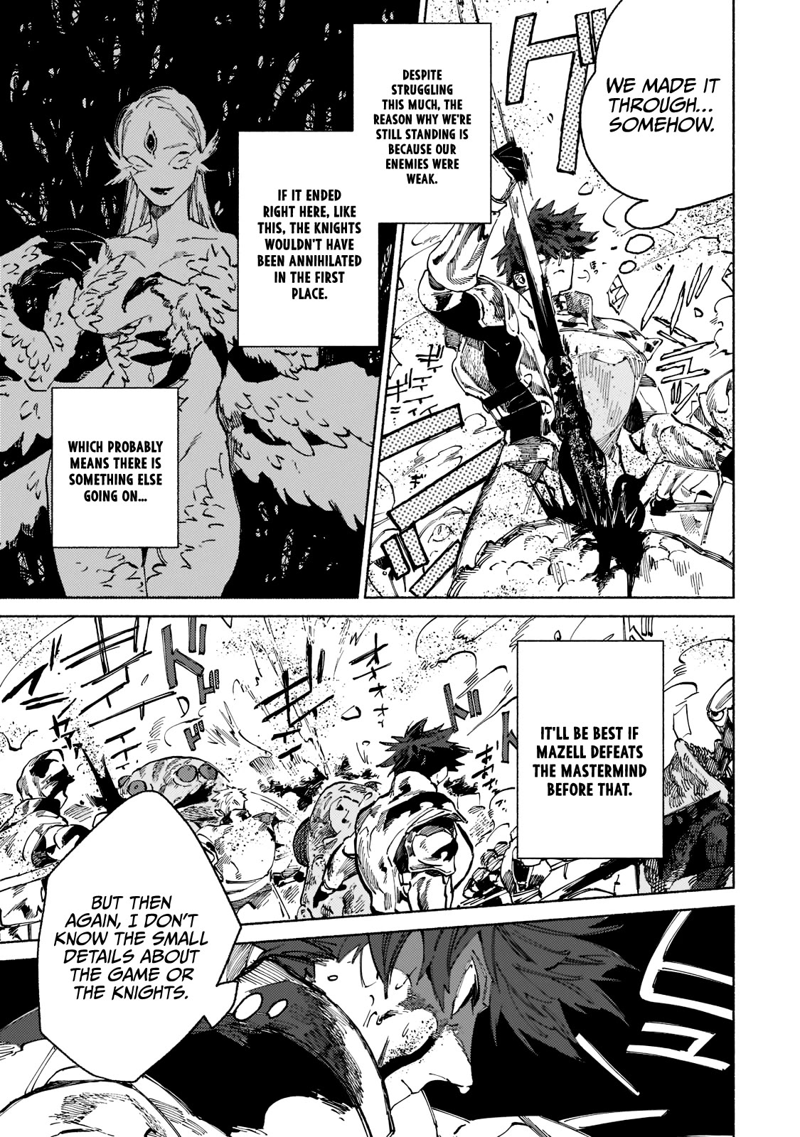 Maou to Yuusha no Tatakai no Ura de Chapter 3 — Page 34