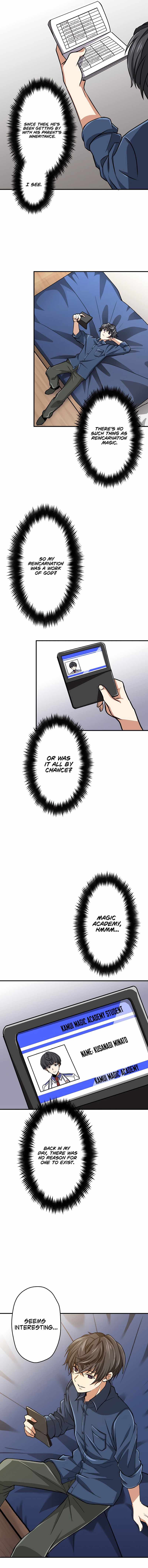 Maryoku 9999 Man - Zen Zokusei Tsukai no Dai Kenja Chapter 1 — Page 9