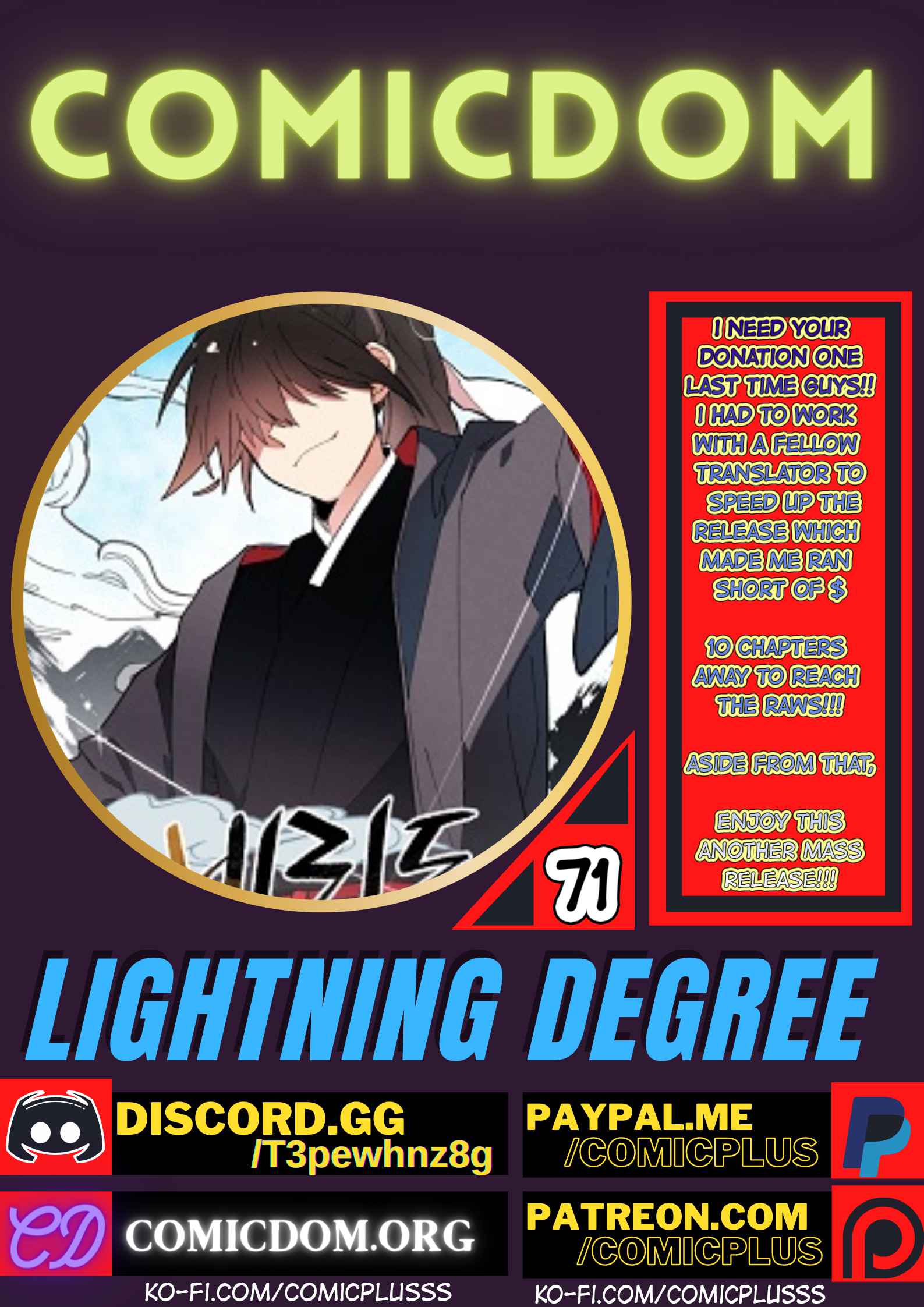 Masters of Lightning Knives Chapter 71 — Page 1