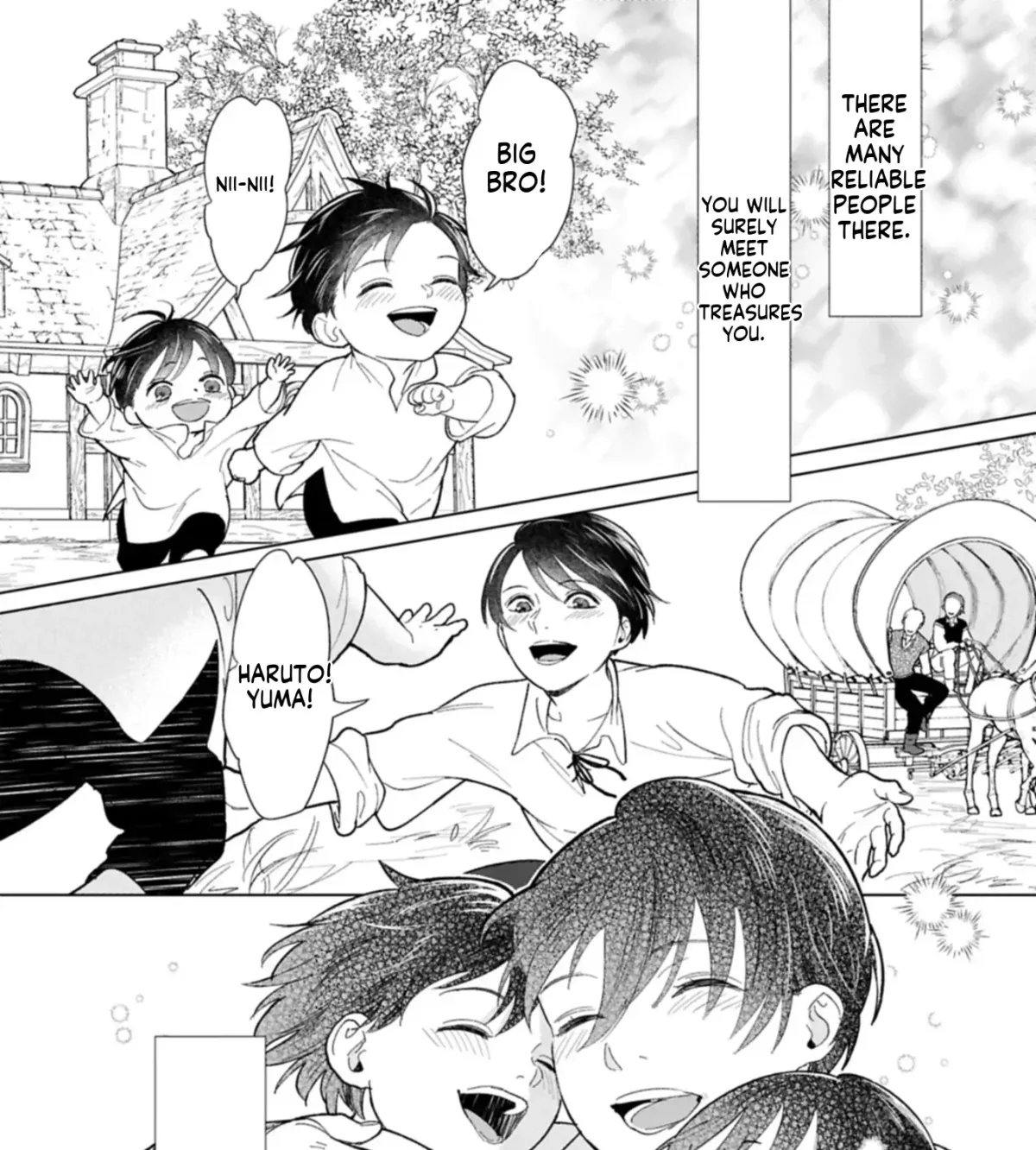May Tomorrow Be Another Good Day ~ A new family was born in another world~Three brothers’ heartwarmi Chapter 1 — Page 101
