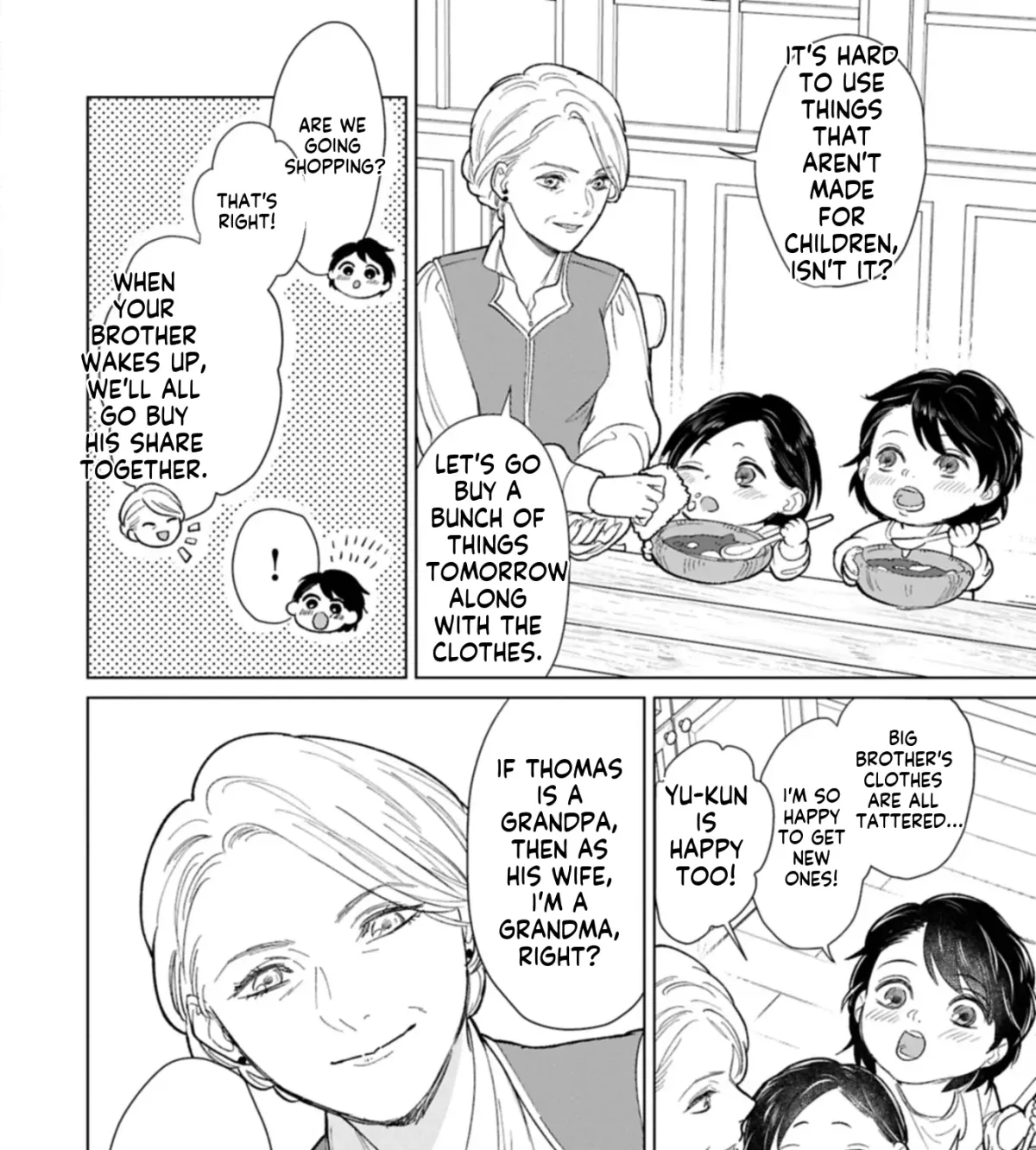 May Tomorrow Be Another Good Day ~ A new family was born in another world~Three brothers’ heartwarmi Chapter 1 — Page 53