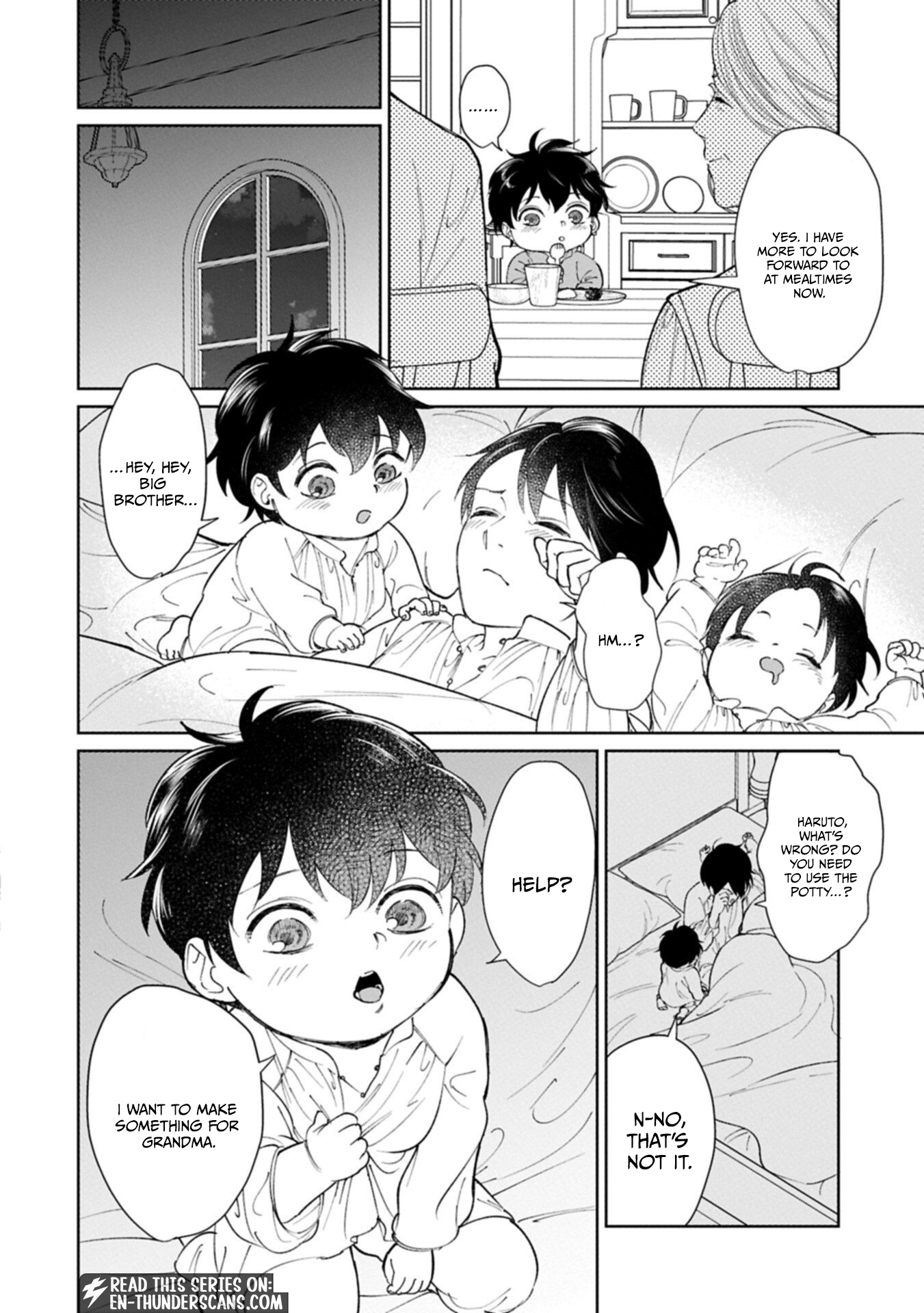 May Tomorrow Be Another Good Day ~ A new family was born in another world~Three brothers’ heartwarmi Chapter 4 — Page 33