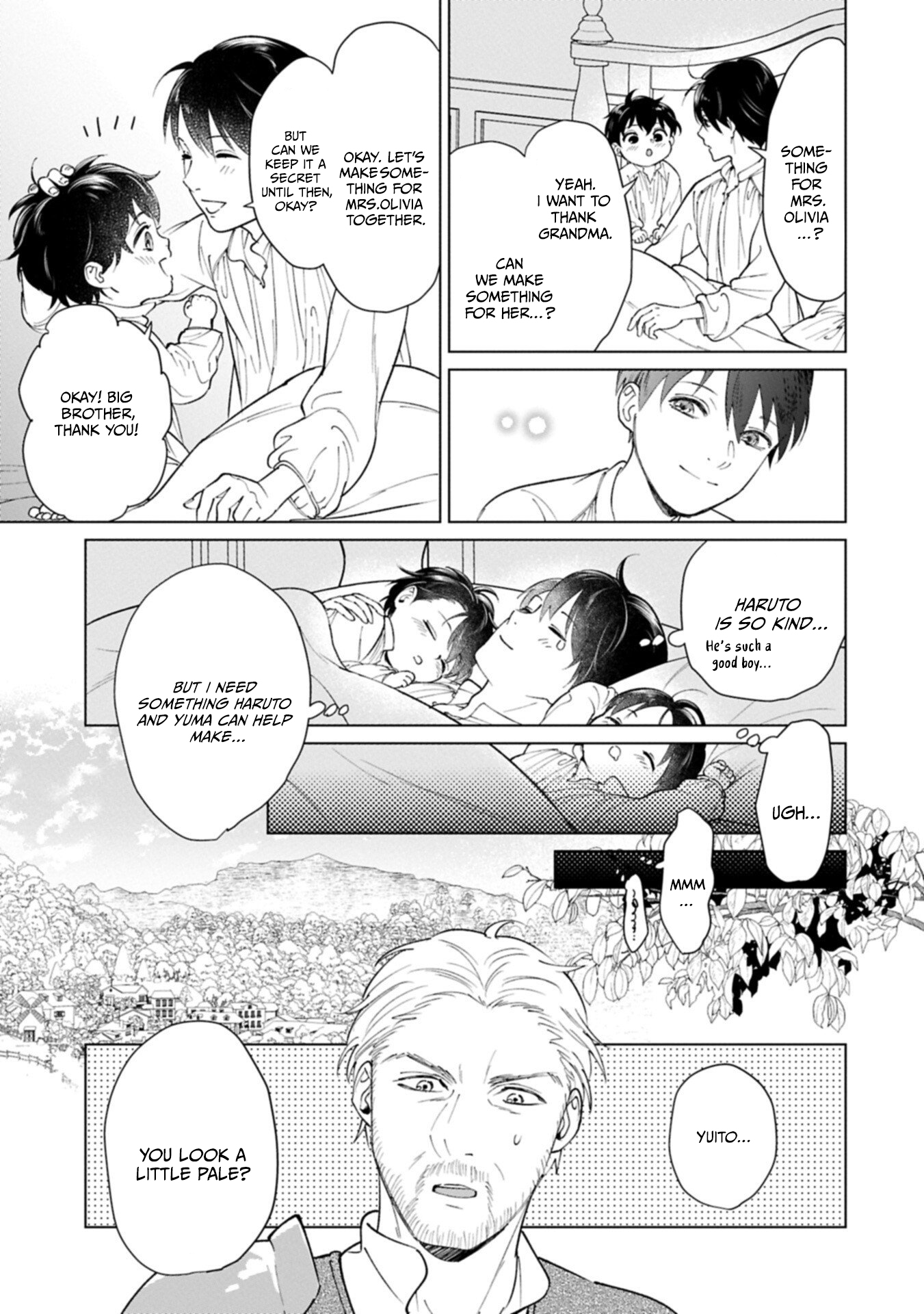 May Tomorrow Be Another Good Day ~ A new family was born in another world~Three brothers’ heartwarmi Chapter 4 — Page 34