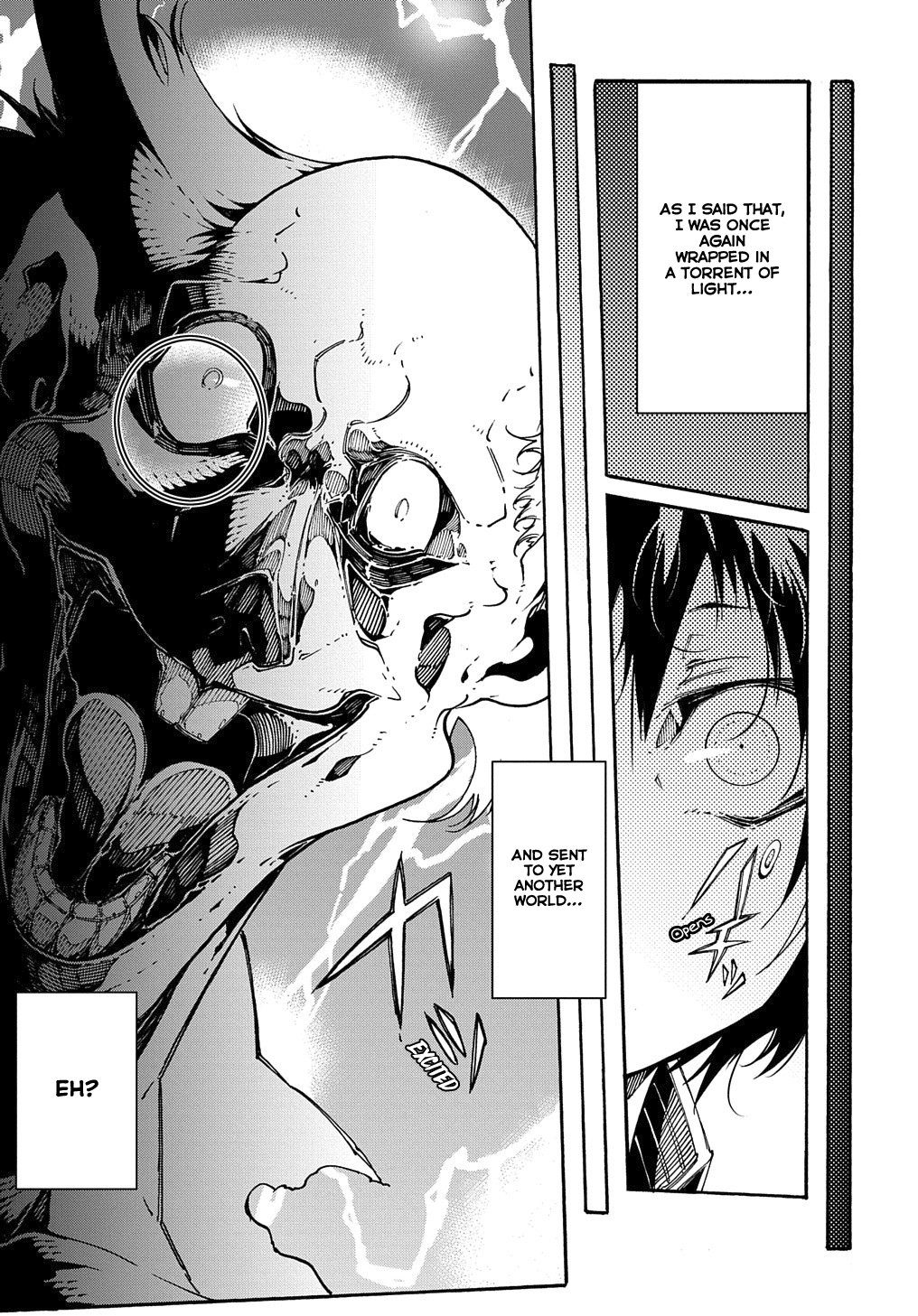 Meccha Shoukan Sareta Ken THE COMIC Chapter 1 — Page 13