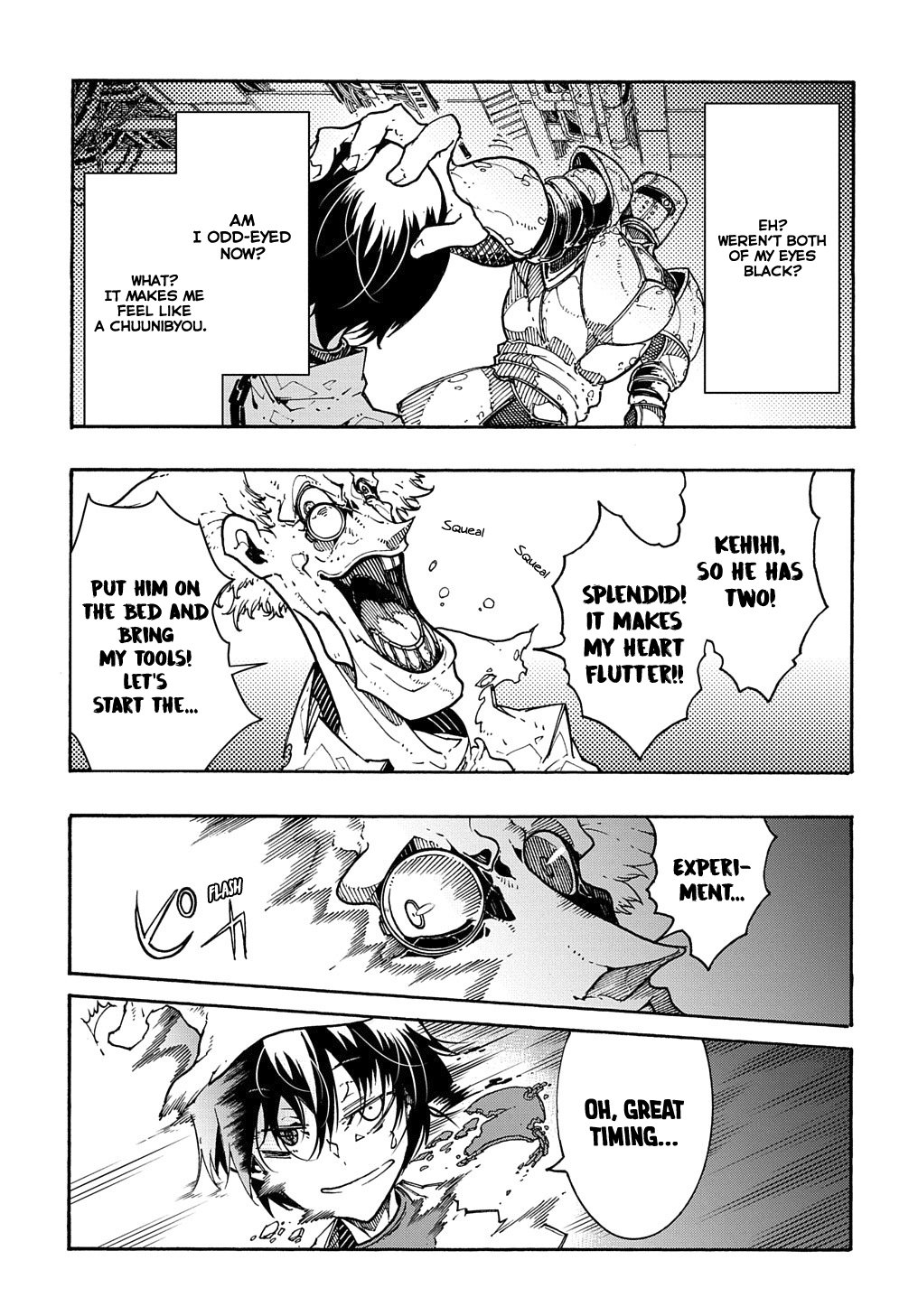 Meccha Shoukan Sareta Ken THE COMIC Chapter 1 — Page 19