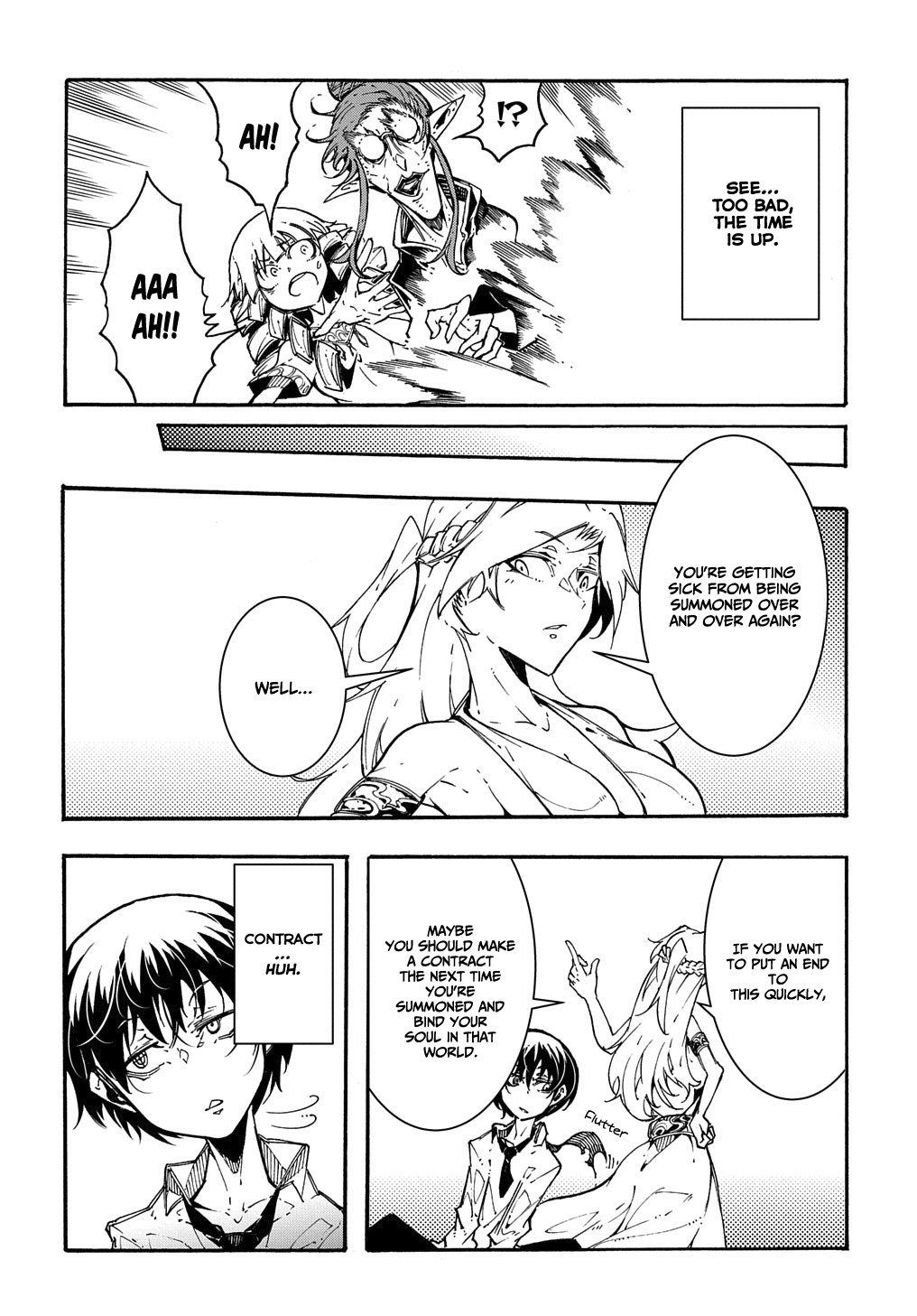 Meccha Shoukan Sareta Ken THE COMIC Chapter 1 — Page 28
