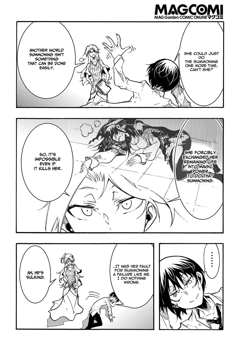 Meccha Shoukan Sareta Ken THE COMIC Chapter 1 — Page 54