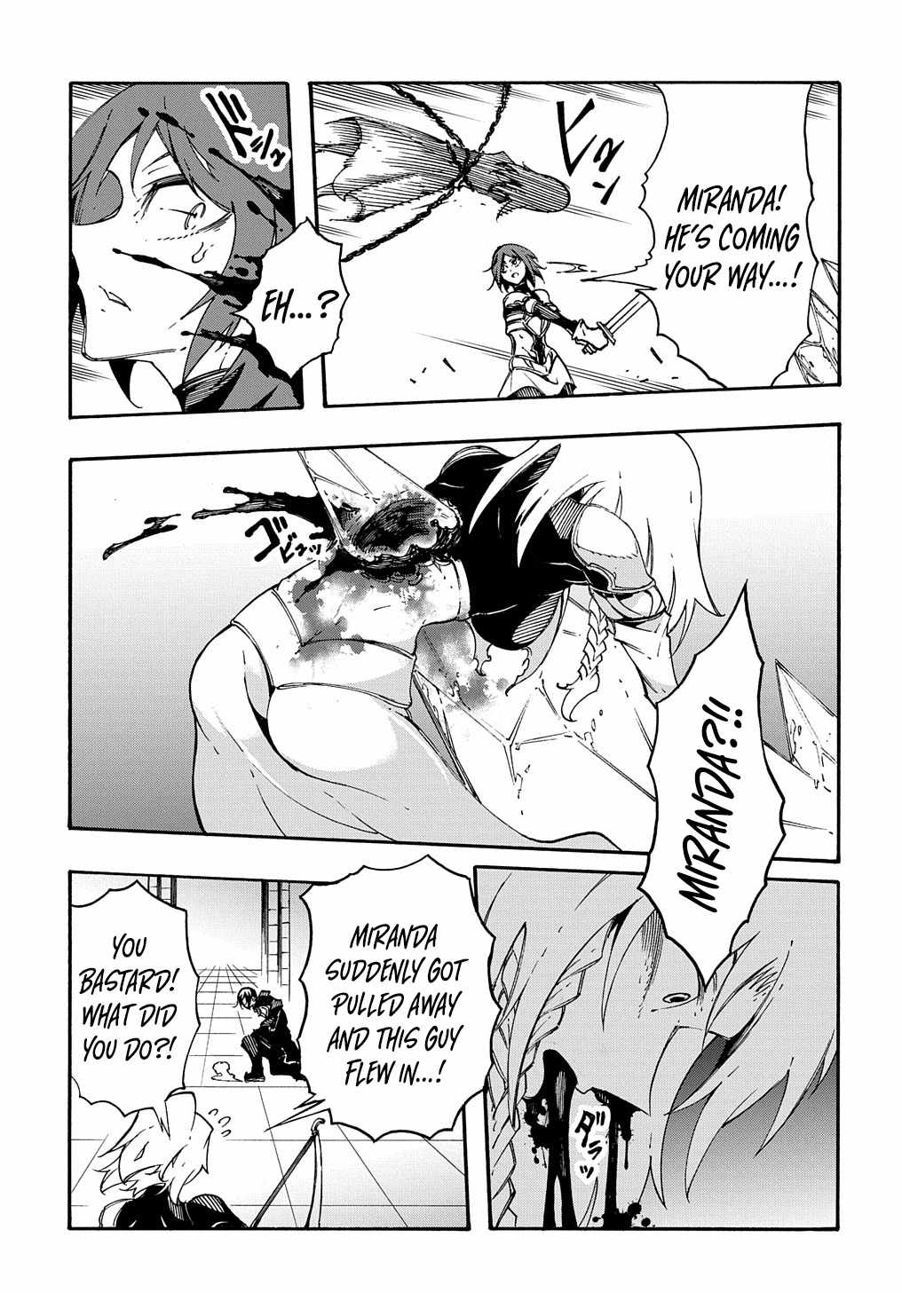 Meccha Shoukan Sareta Ken THE COMIC Chapter 19 — Page 32