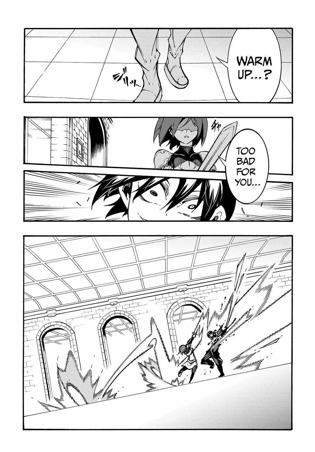 Meccha Shoukan Sareta Ken THE COMIC Chapter 19 — Page 38