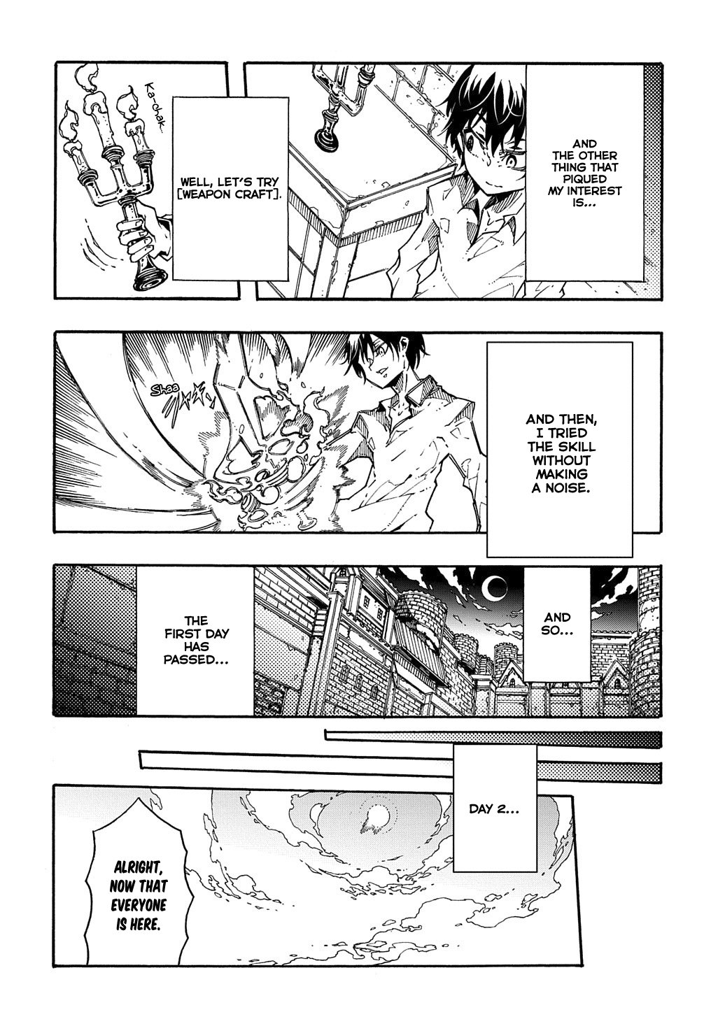 Meccha Shoukan Sareta Ken THE COMIC Chapter 2 — Page 17