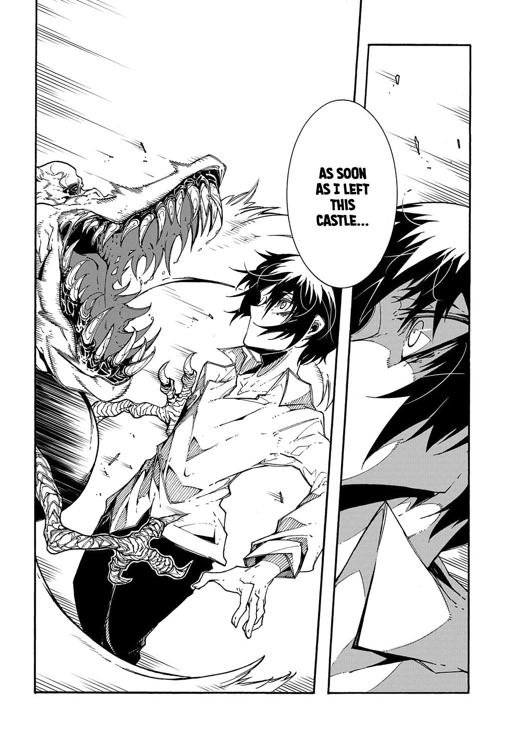 Meccha Shoukan Sareta Ken THE COMIC Chapter 2 — Page 48