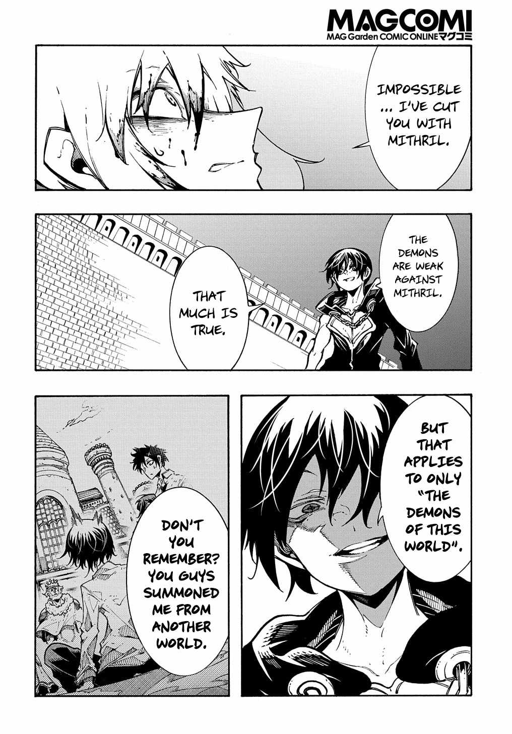 Meccha Shoukan Sareta Ken THE COMIC Chapter 25 — Page 22