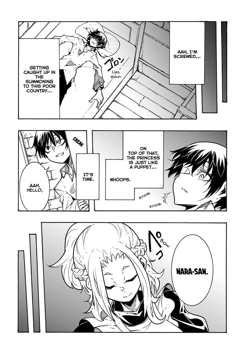 Meccha Shoukan Sareta Ken THE COMIC Chapter 3.1 — Page 8