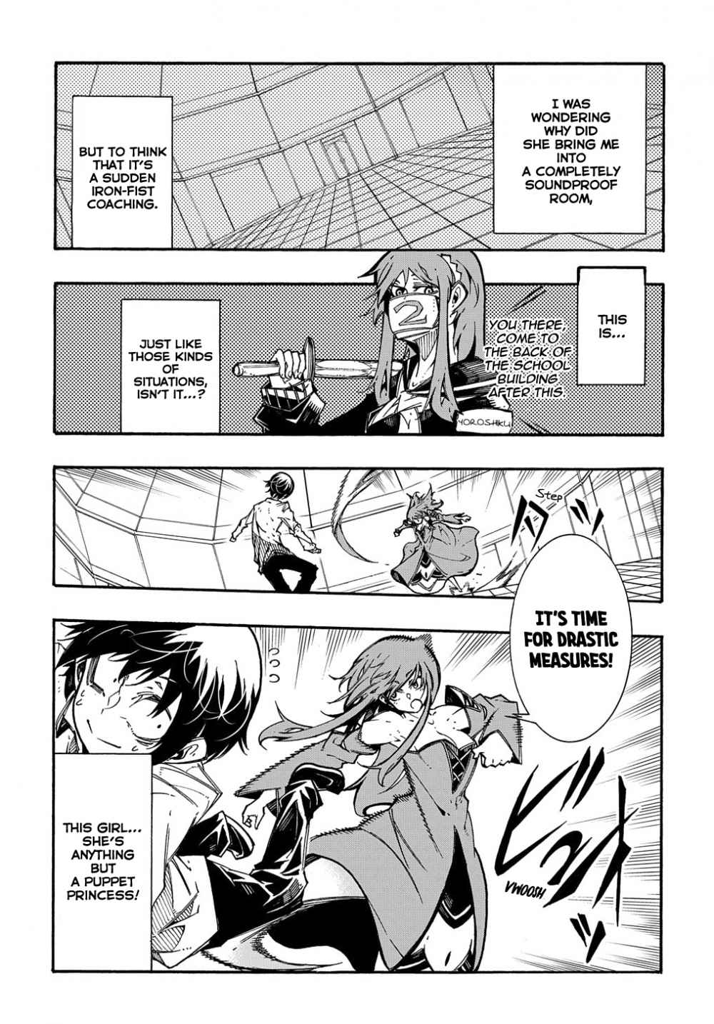 Meccha Shoukan Sareta Ken THE COMIC Chapter 3.2 — Page 7