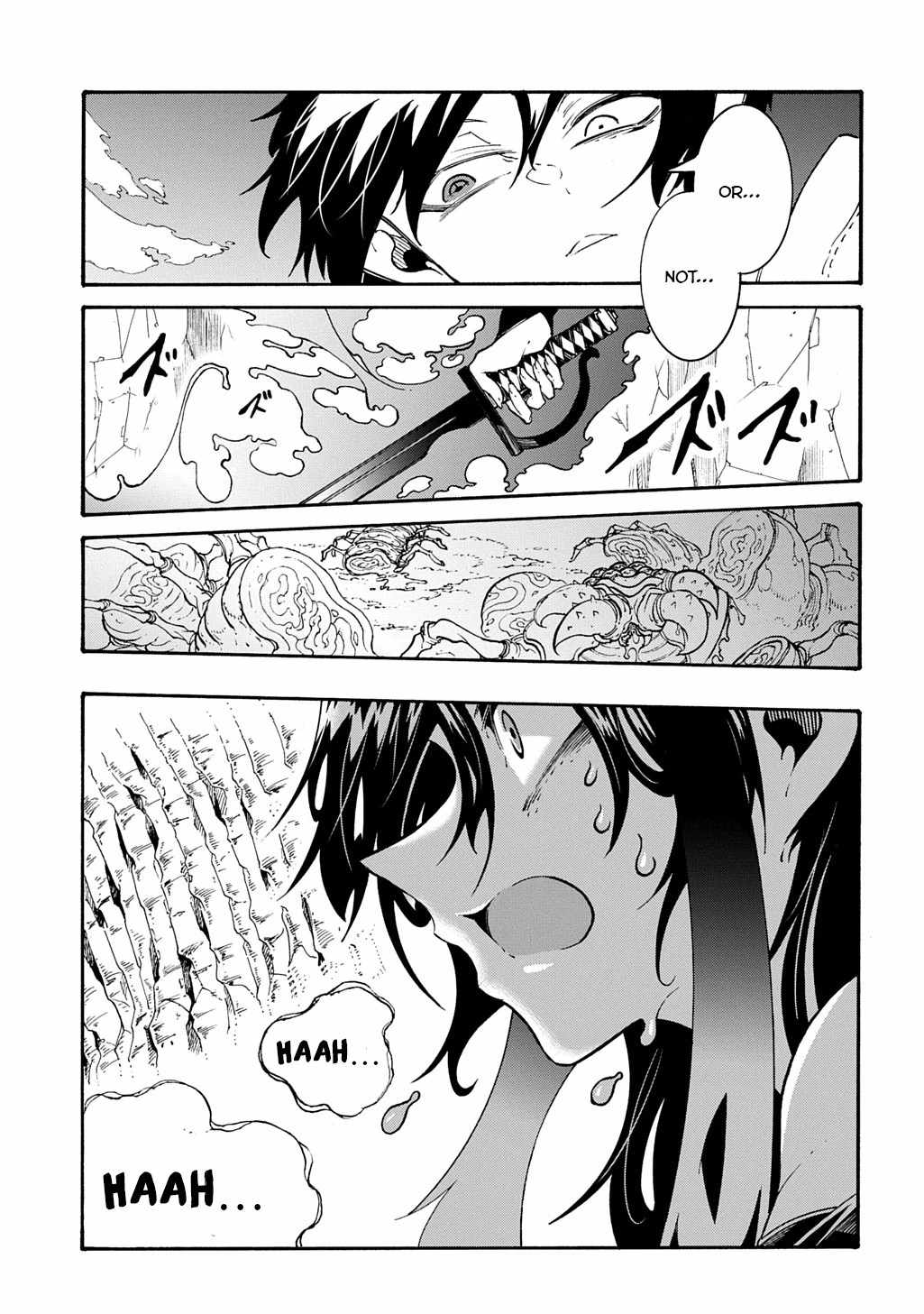 Meccha Shoukan Sareta Ken THE COMIC Chapter 40 — Page 24