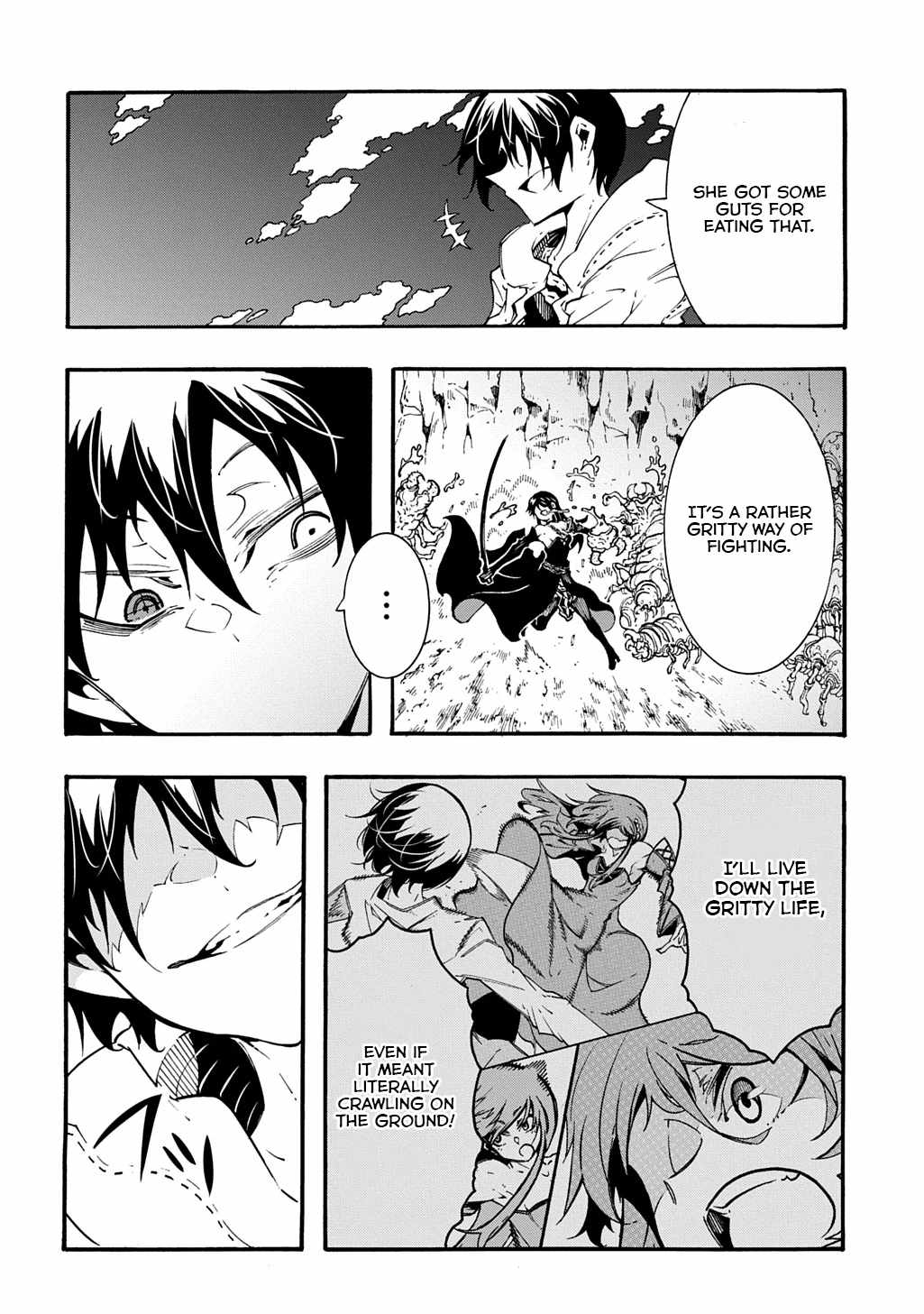 Meccha Shoukan Sareta Ken THE COMIC Chapter 41 — Page 17