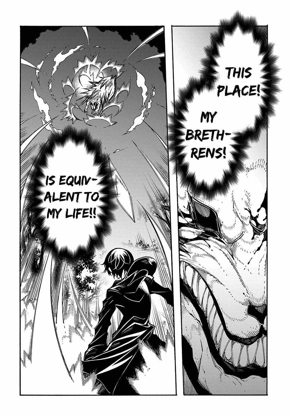 Meccha Shoukan Sareta Ken THE COMIC Chapter 9 — Page 34