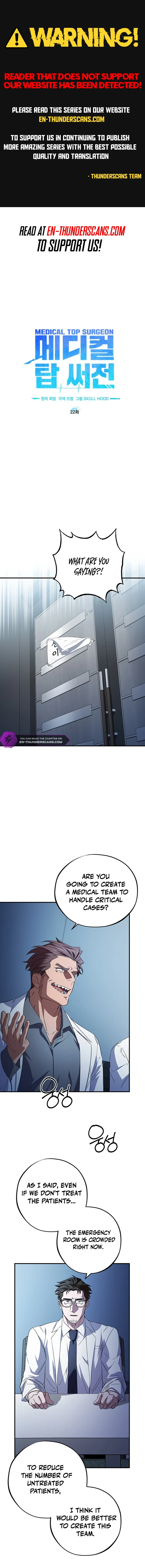 Medical Top Surgeon Chapter 22 — Page 1