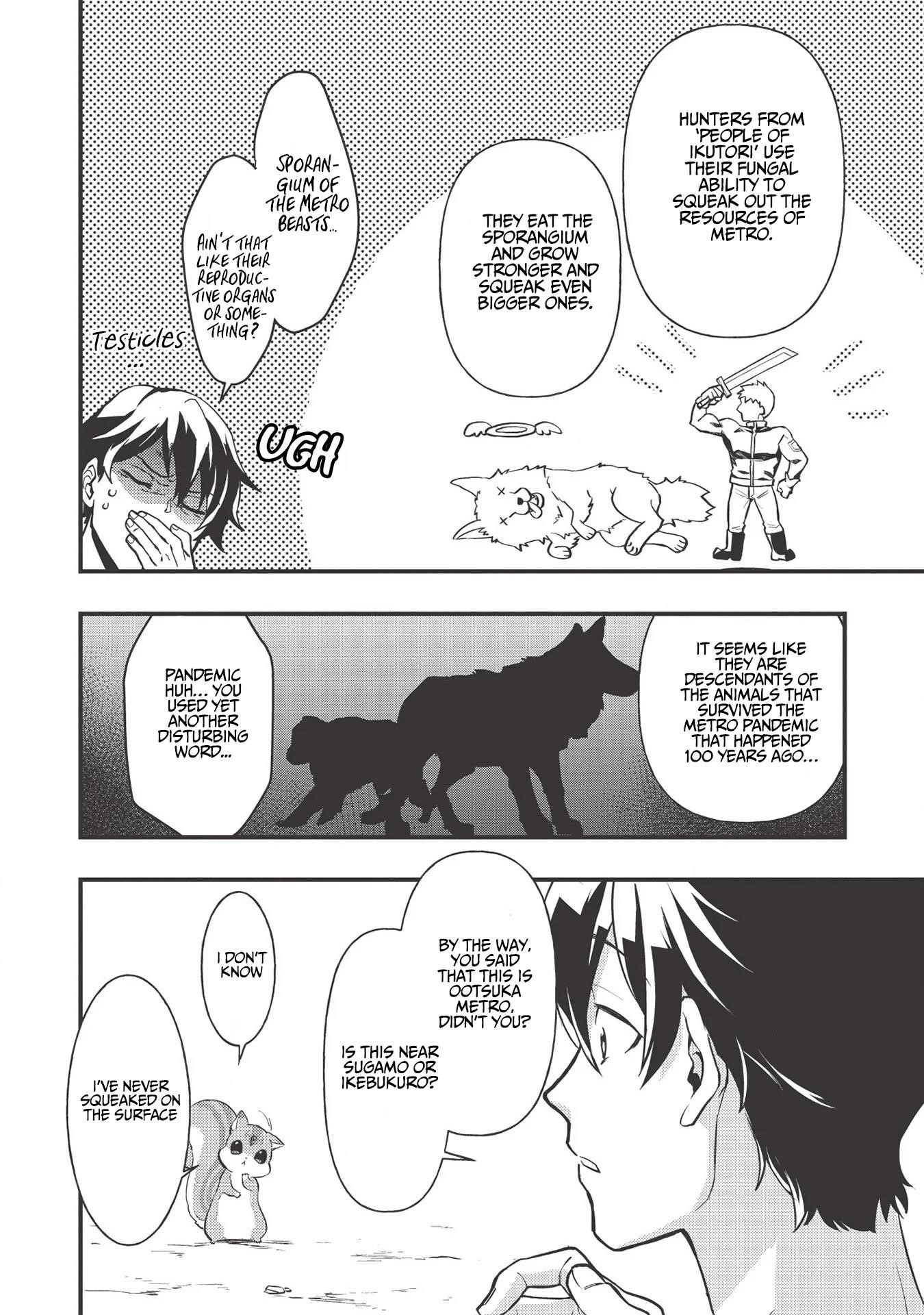 Meikyuu Metro - Mezametara Saikyoushoku Datta node Shima Risu o Tsurete Shinsekai o Aruku Chapter 1 — Page 34