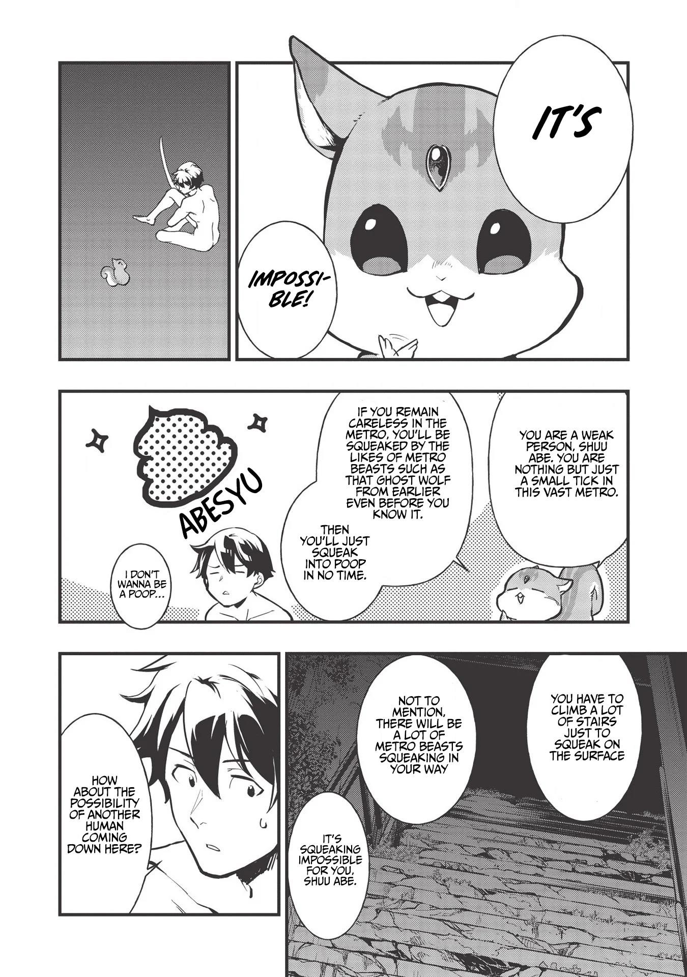 Meikyuu Metro - Mezametara Saikyoushoku Datta node Shima Risu o Tsurete Shinsekai o Aruku Chapter 1 — Page 36