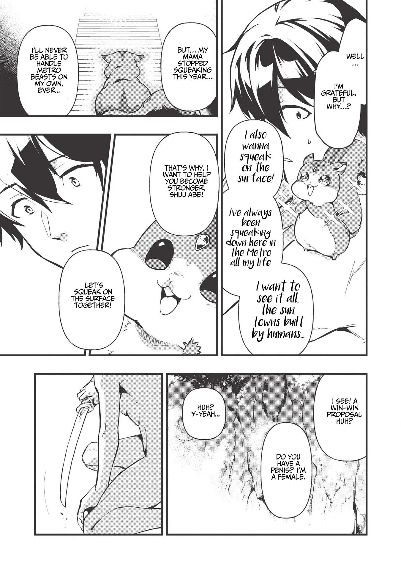 Meikyuu Metro - Mezametara Saikyoushoku Datta node Shima Risu o Tsurete Shinsekai o Aruku Chapter 1 — Page 39