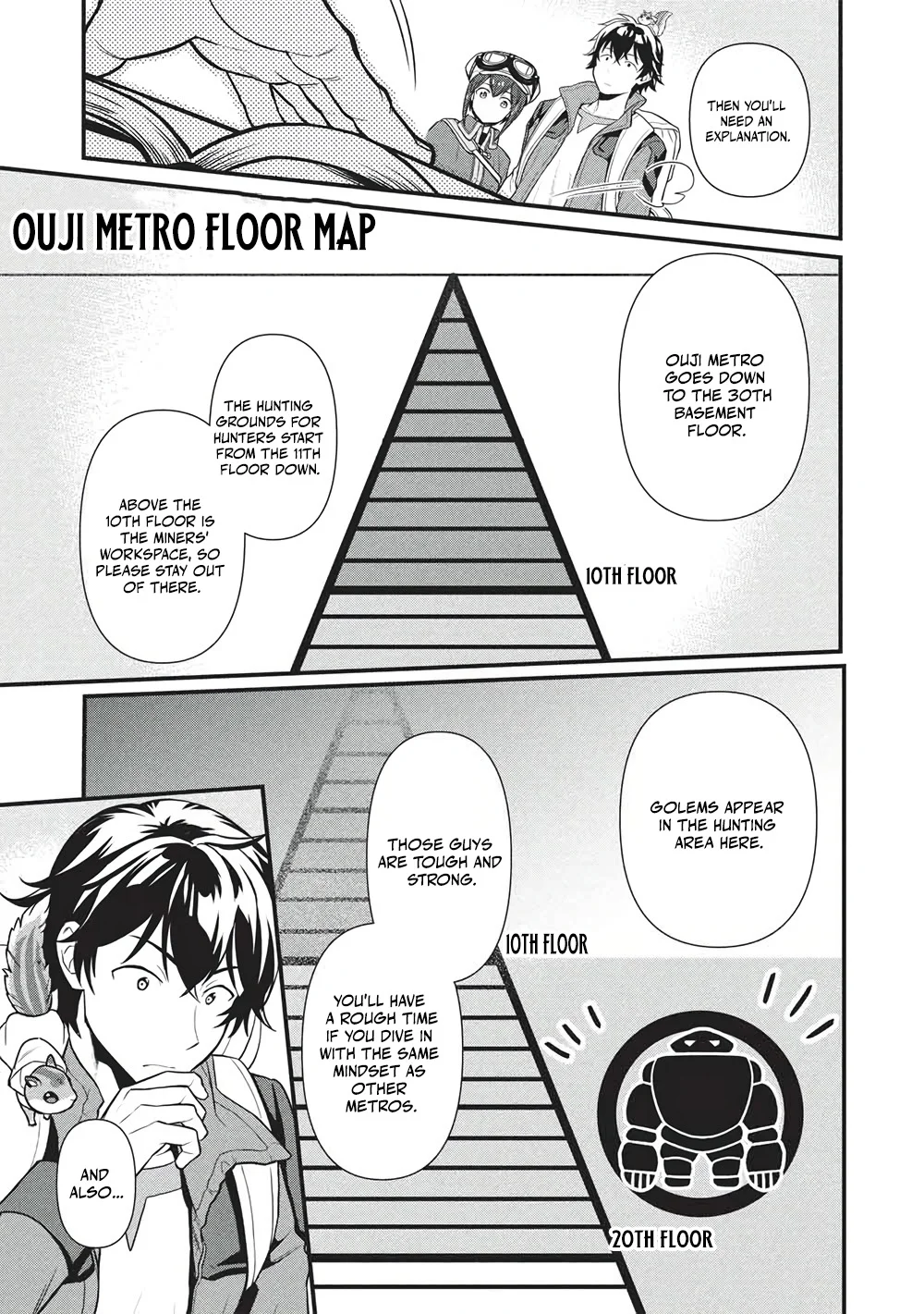 Meikyuu Metro - Mezametara Saikyoushoku Datta node Shima Risu o Tsurete Shinsekai o Aruku Chapter 45 — Page 9