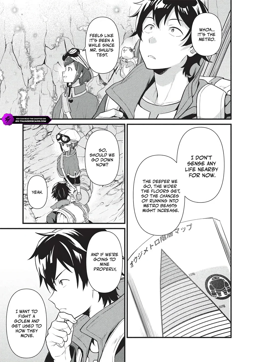 Meikyuu Metro - Mezametara Saikyoushoku Datta node Shima Risu o Tsurete Shinsekai o Aruku Chapter 46 — Page 3